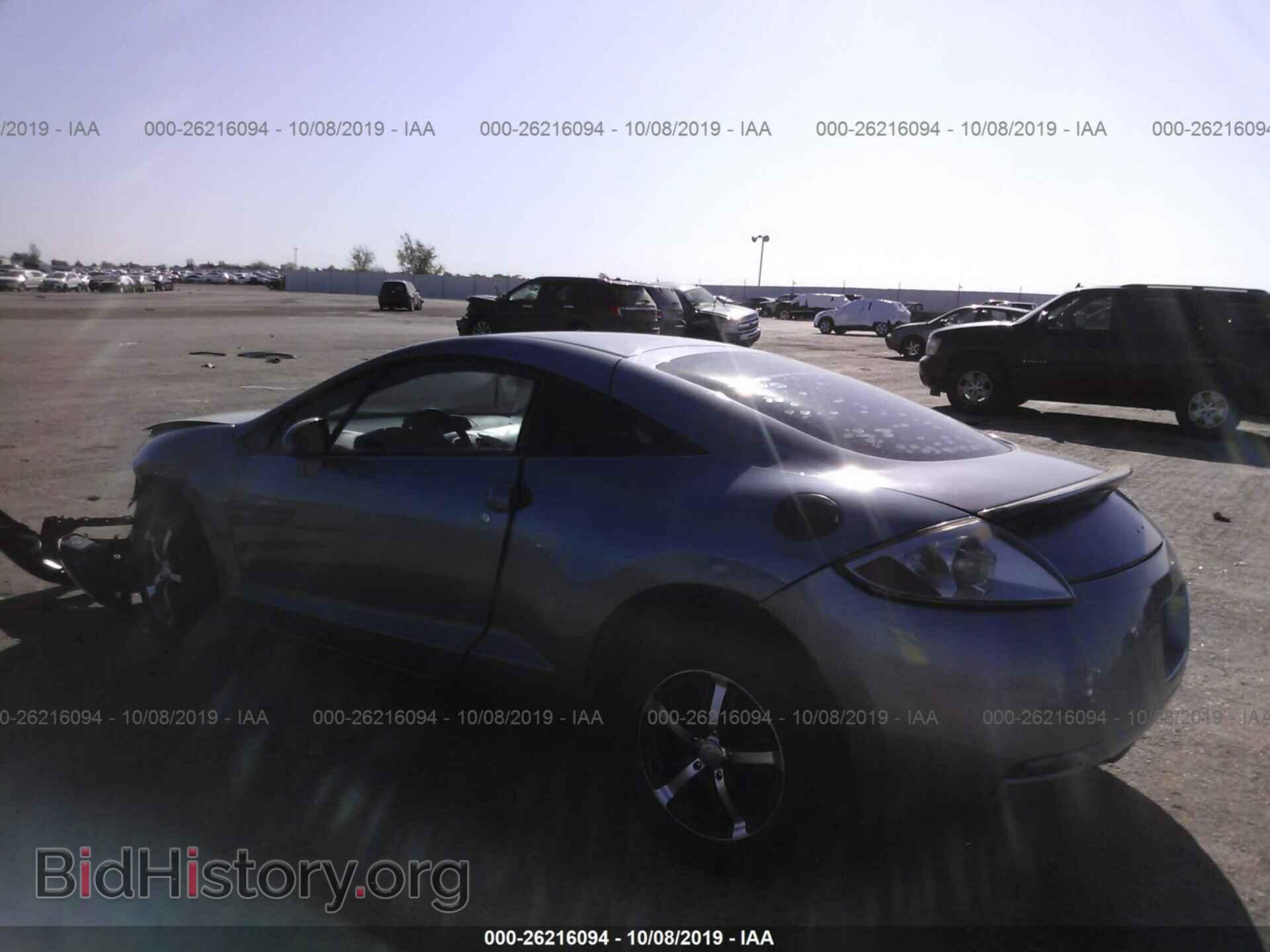 2008 MITSUBISHI ECLIPSE - VIN: 4A3AK24F38E003642 - Фото 3