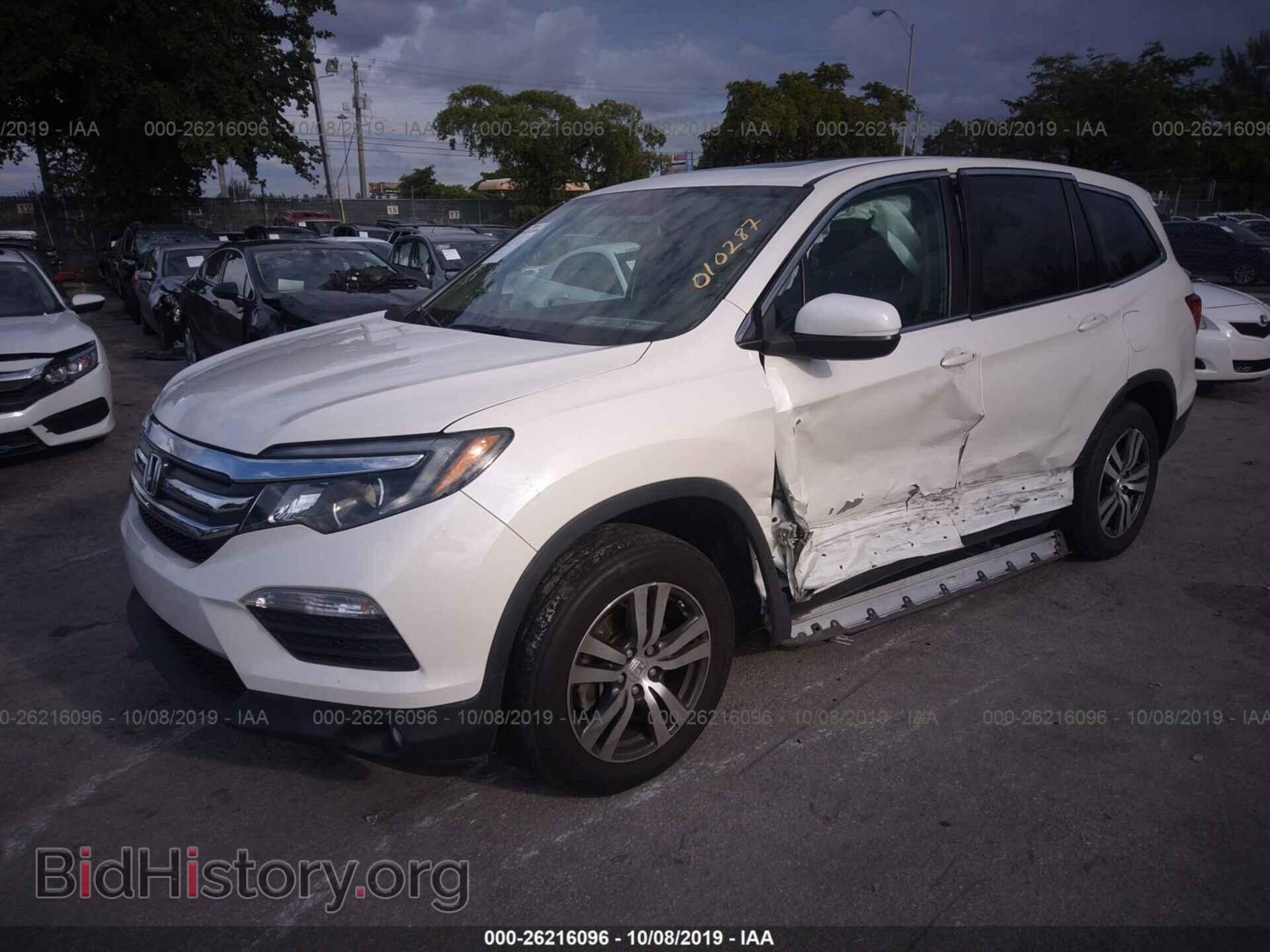 2017 HONDA PILOT - VIN: 5FNYF5H51HB010287 - Фото 2