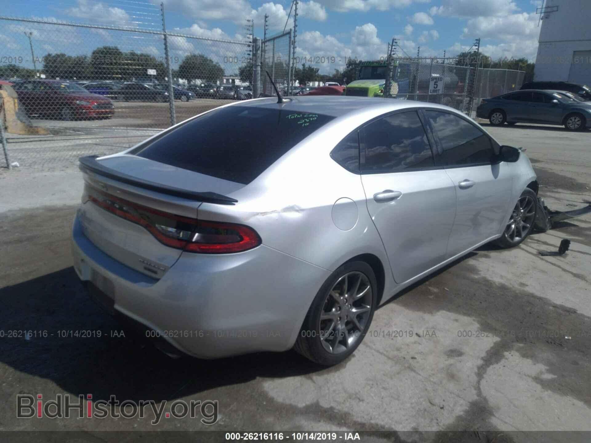 2013 DODGE DART - VIN: 1C3CDFBAXDD322173 - Photo 4