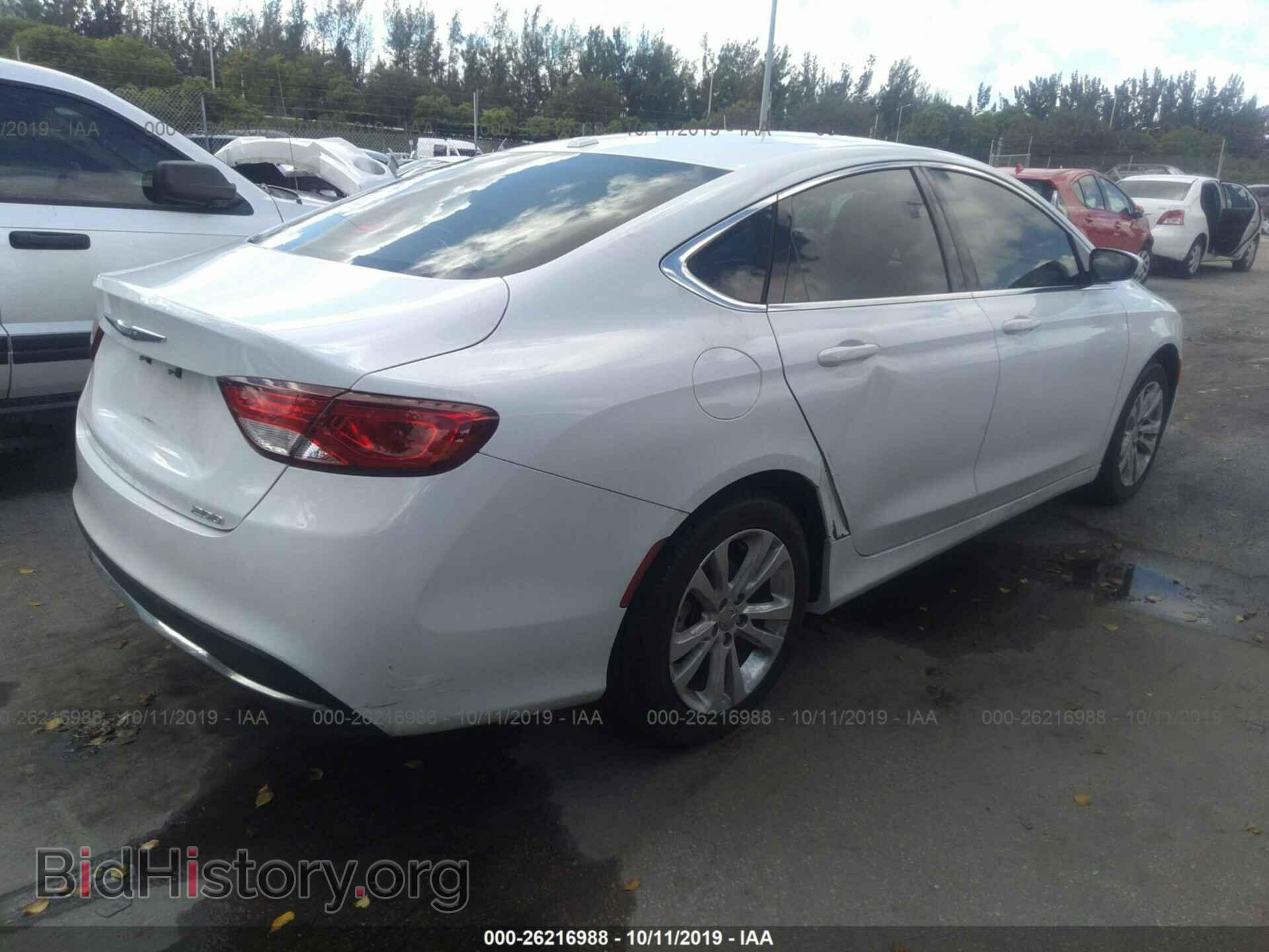 2016 CHRYSLER 200 - VIN: 1C3CCCAB4GN109021 - Photo 4