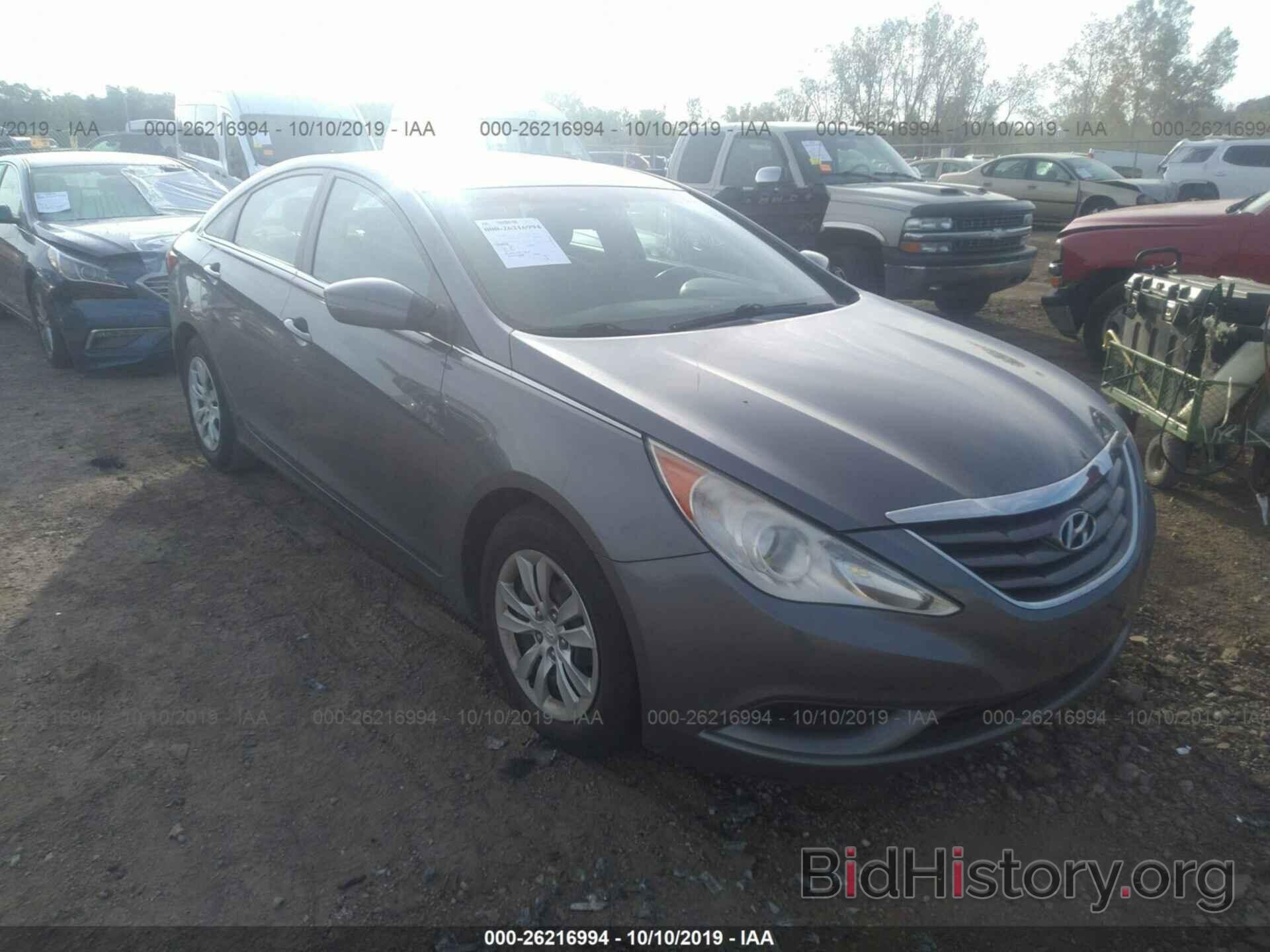 Photo 5NPEB4AC7BH021885 - HYUNDAI SONATA 2011