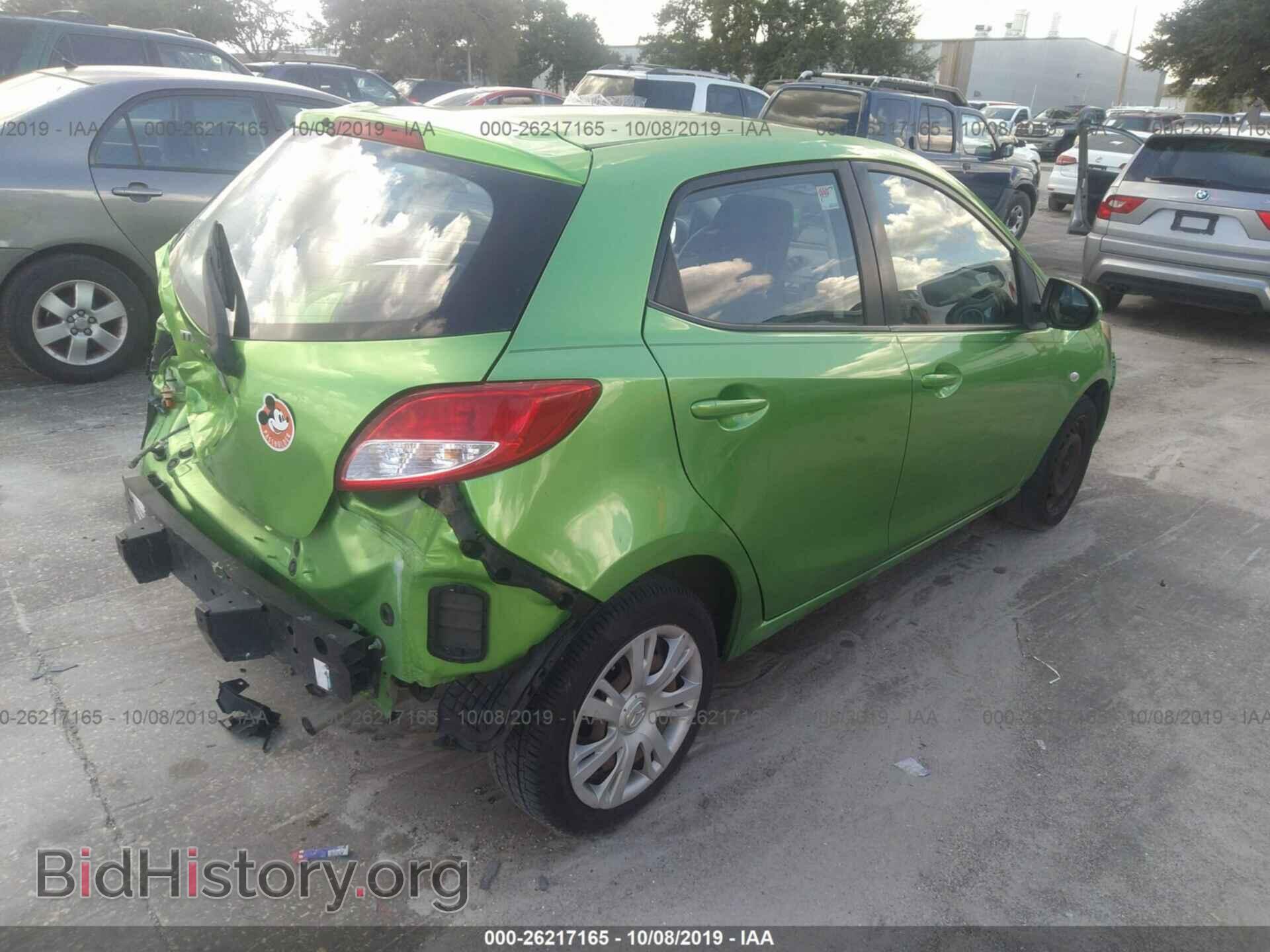 2013 MAZDA MAZDA2 - VIN: JM1DE1KY5D0152843 - Фото 4