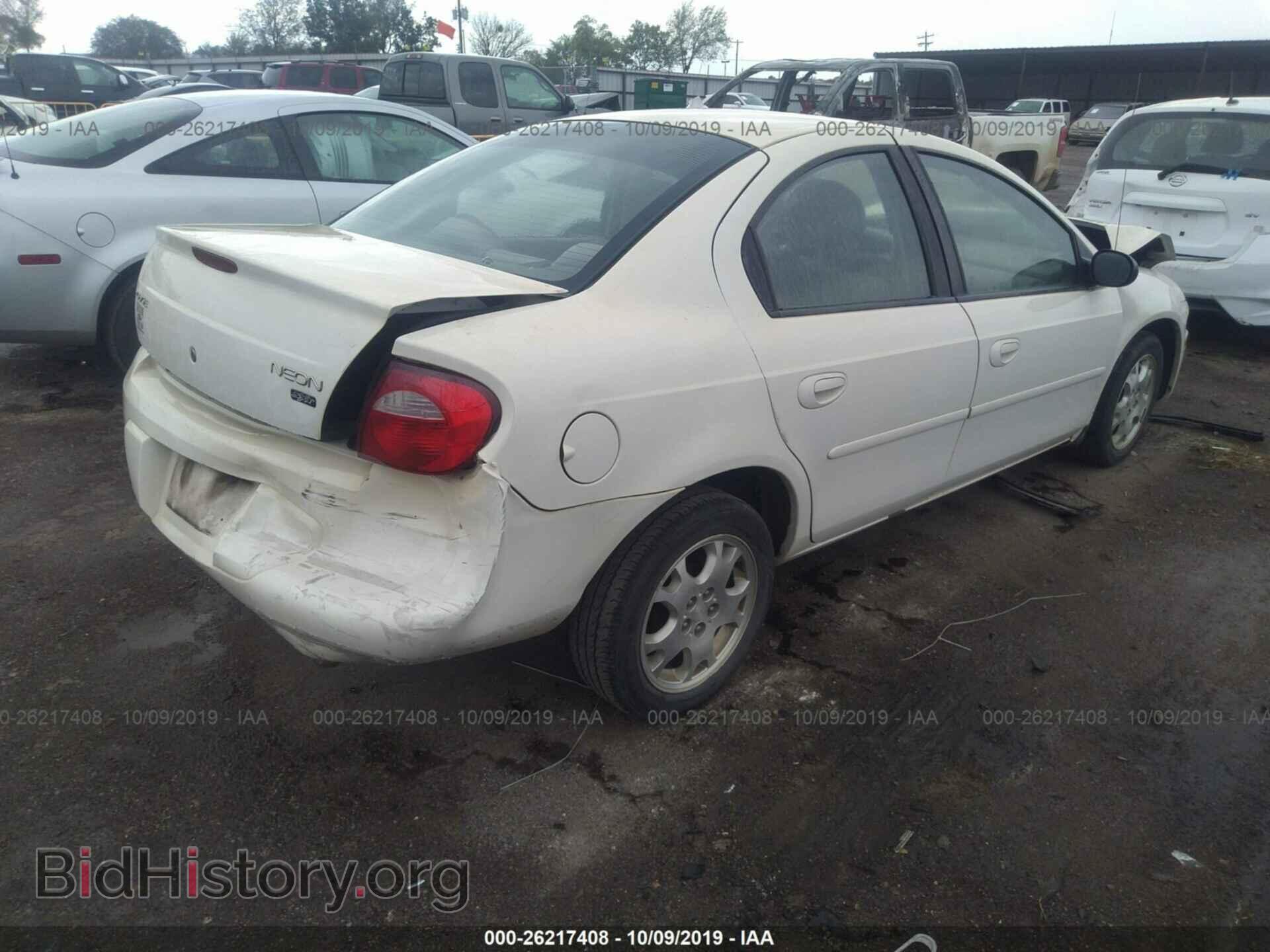 2004 DODGE NEON - VIN: 1B3ES56C24D571147 - Фото 4