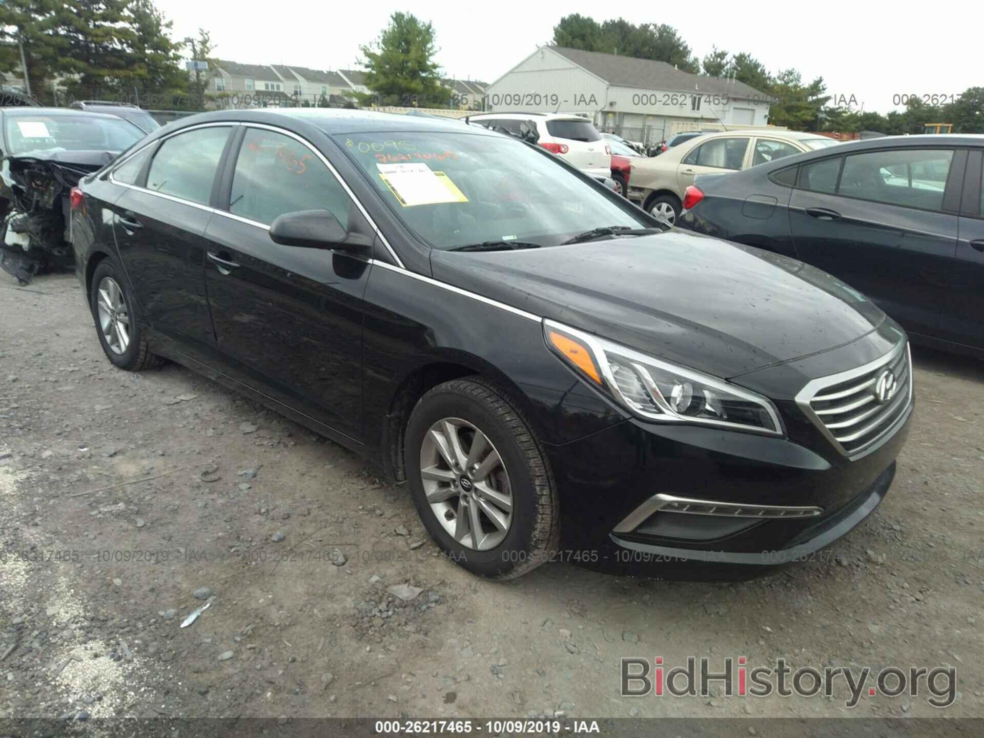 Photo 5NPE24AFXFH189746 - HYUNDAI SONATA 2015