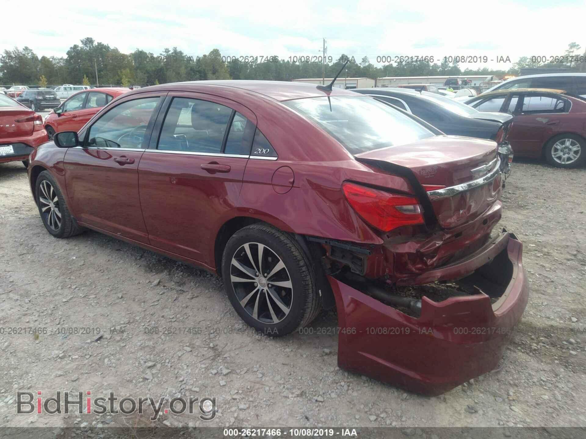 2014 CHRYSLER 200 - VIN: 1C3CCBBGXEN193184 - Фото 3