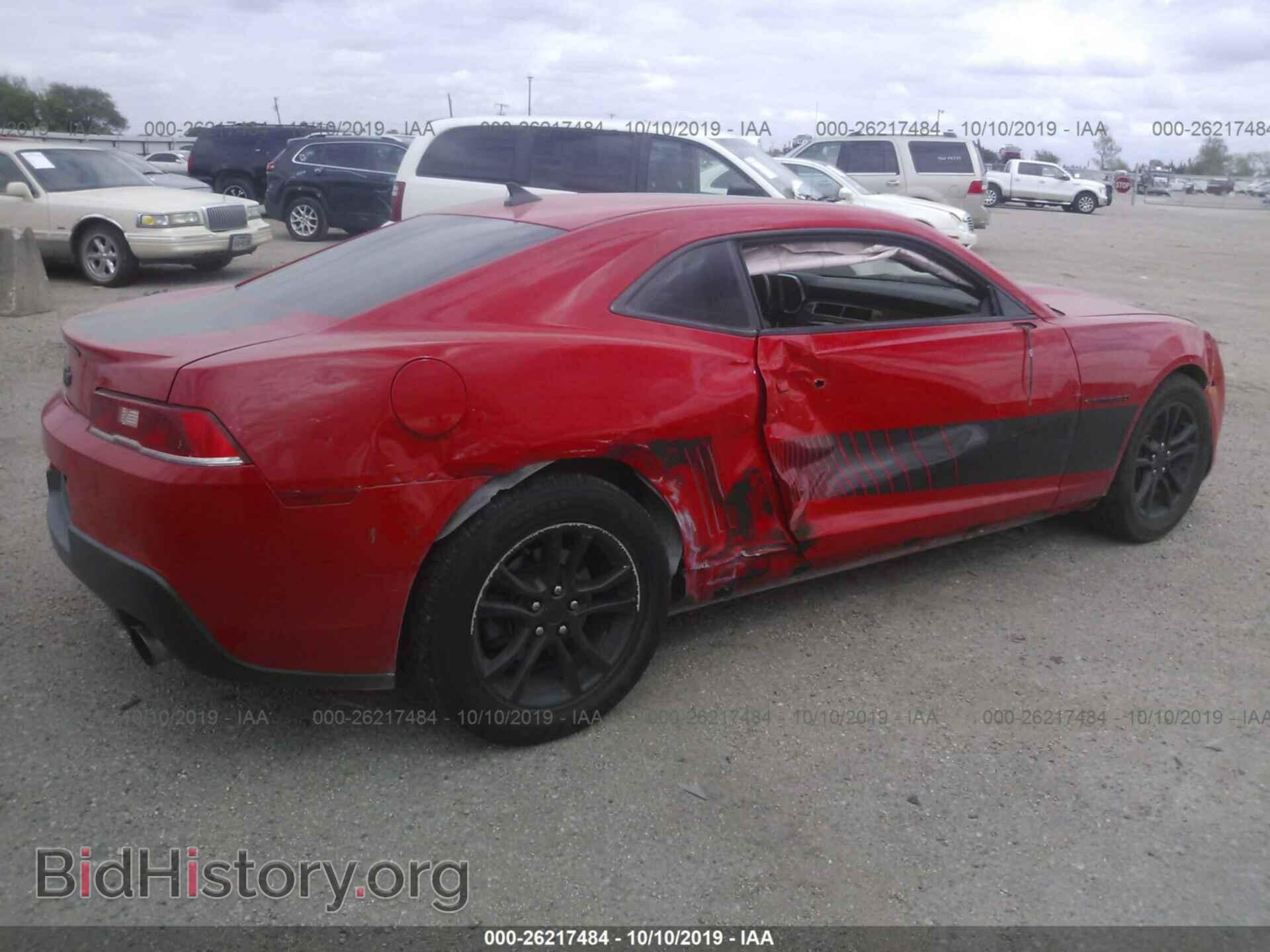 2014 CHEVROLET CAMARO - VIN: 2G1FB1E39E9238836 - Фото 4