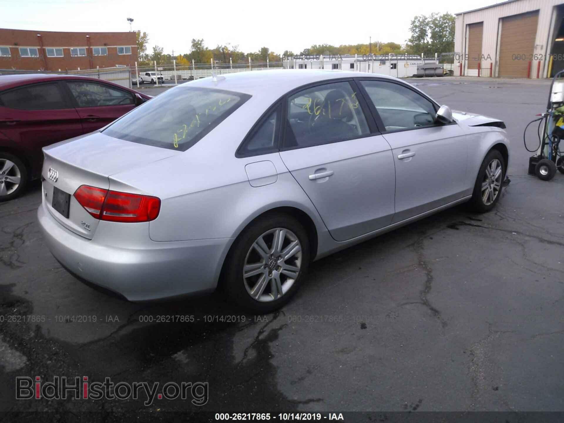 2010 AUDI A4 - VIN: WAUBFAFL1AN048879 - Фото 4