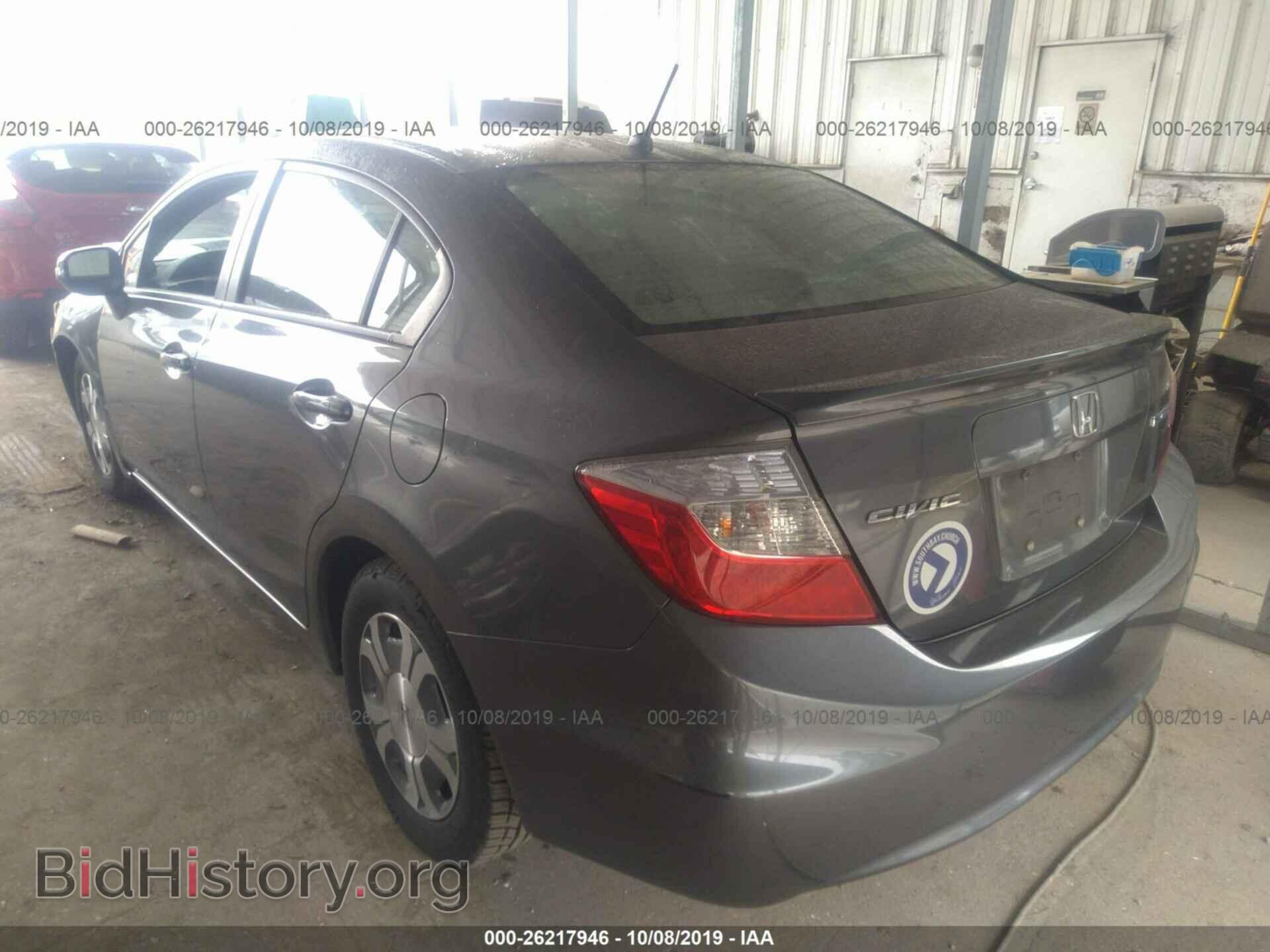 2012 HONDA CIVIC - VIN: JHMFB4F30CS001380 - Фото 3