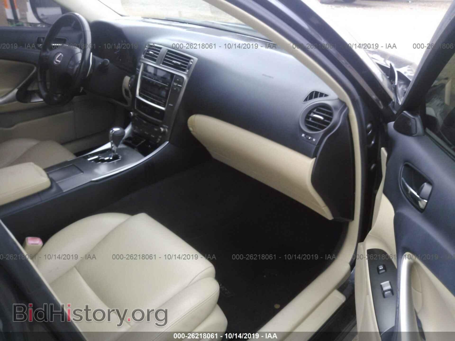 2008 LEXUS IS - VIN: JTHBK262385083072 - Фото 5