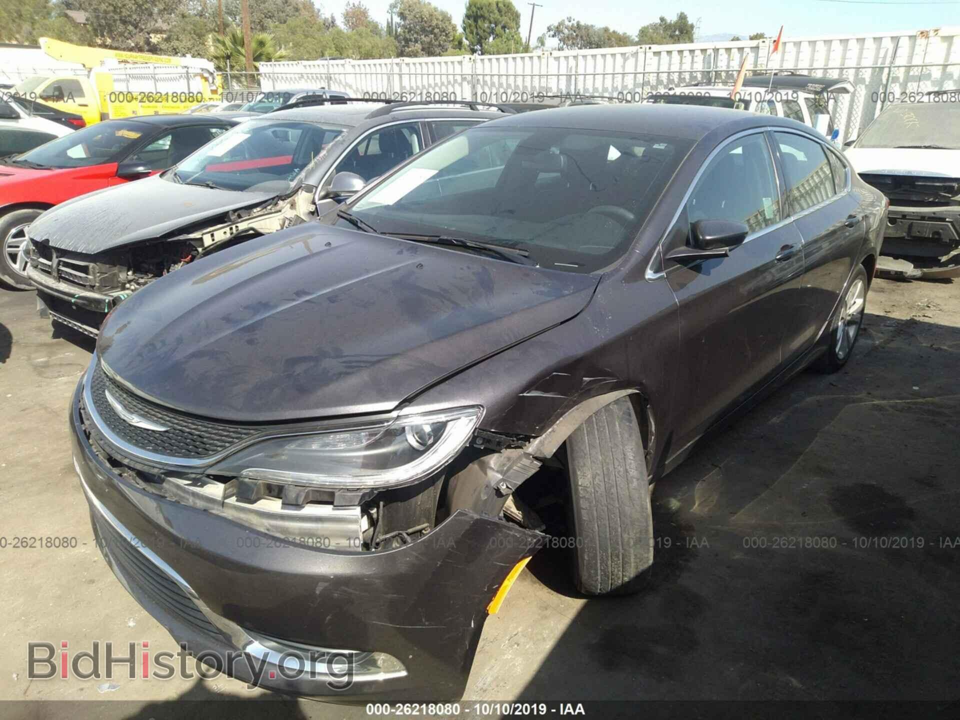 2016 CHRYSLER 200 - VIN: 1C3CCCABXGN129404 - Фото 2