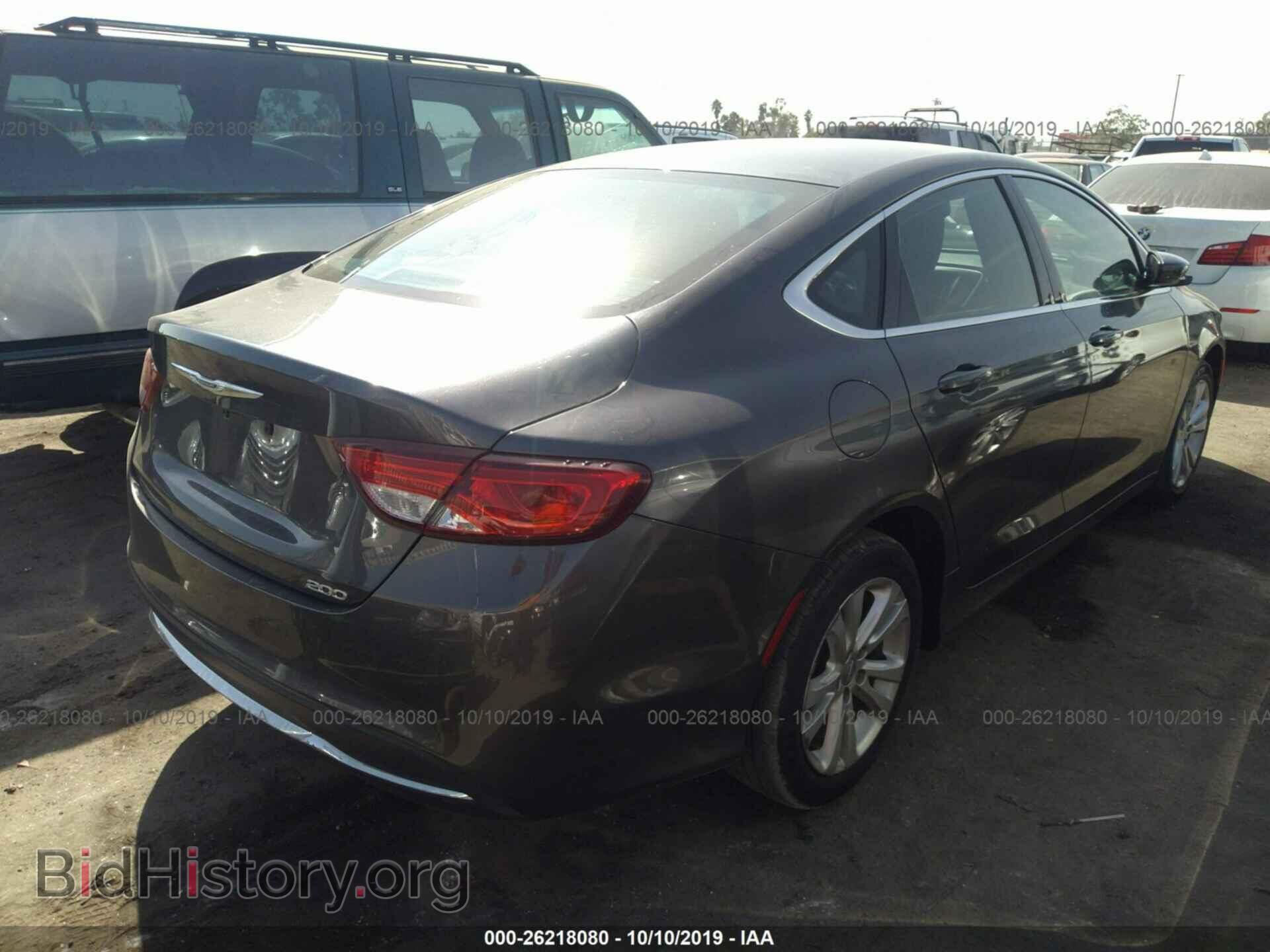 2016 CHRYSLER 200 - VIN: 1C3CCCABXGN129404 - Фото 4