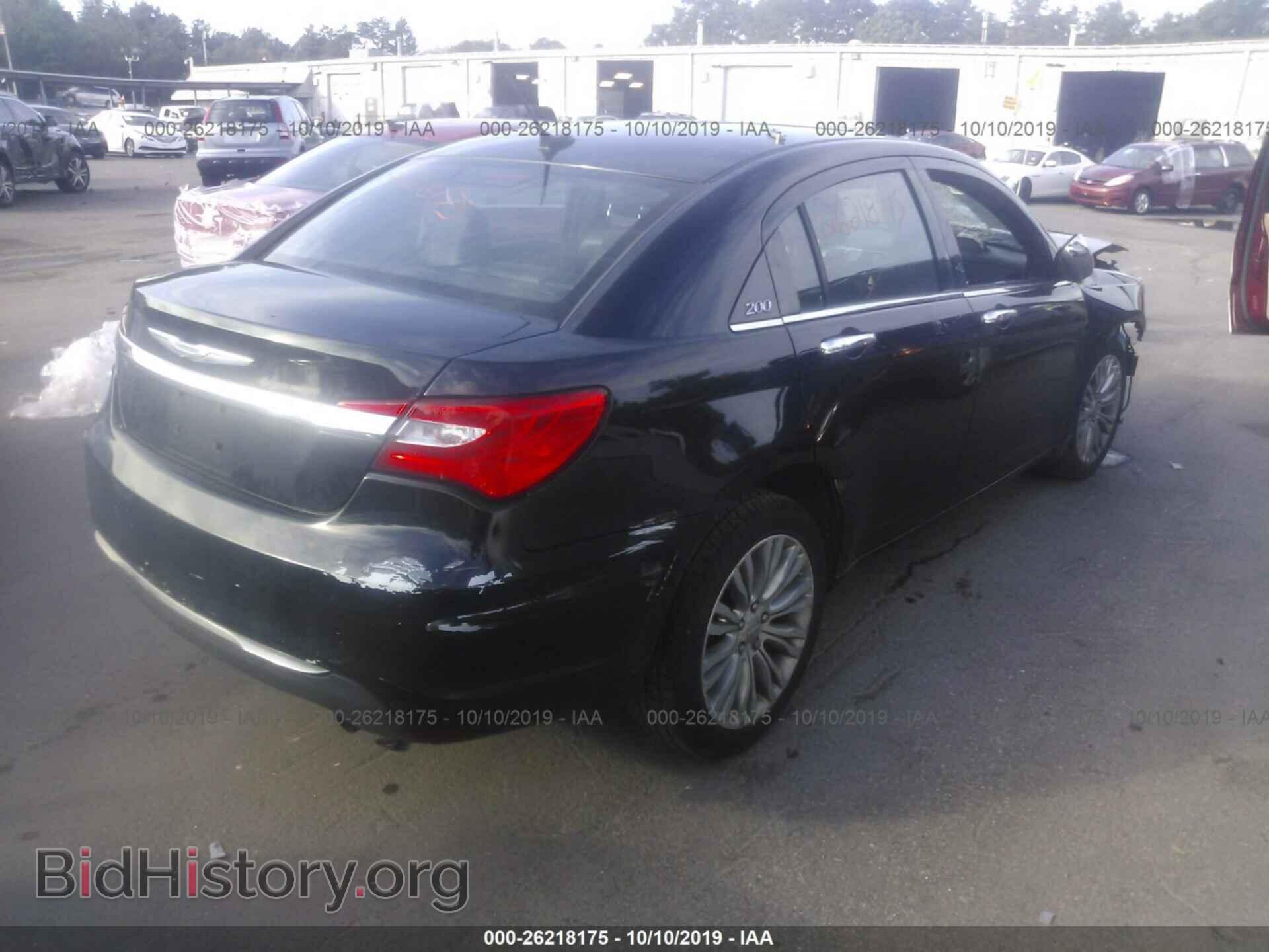 2012 CHRYSLER 200 - VIN: 1C3CCBCB9CN304971 - Фото 4