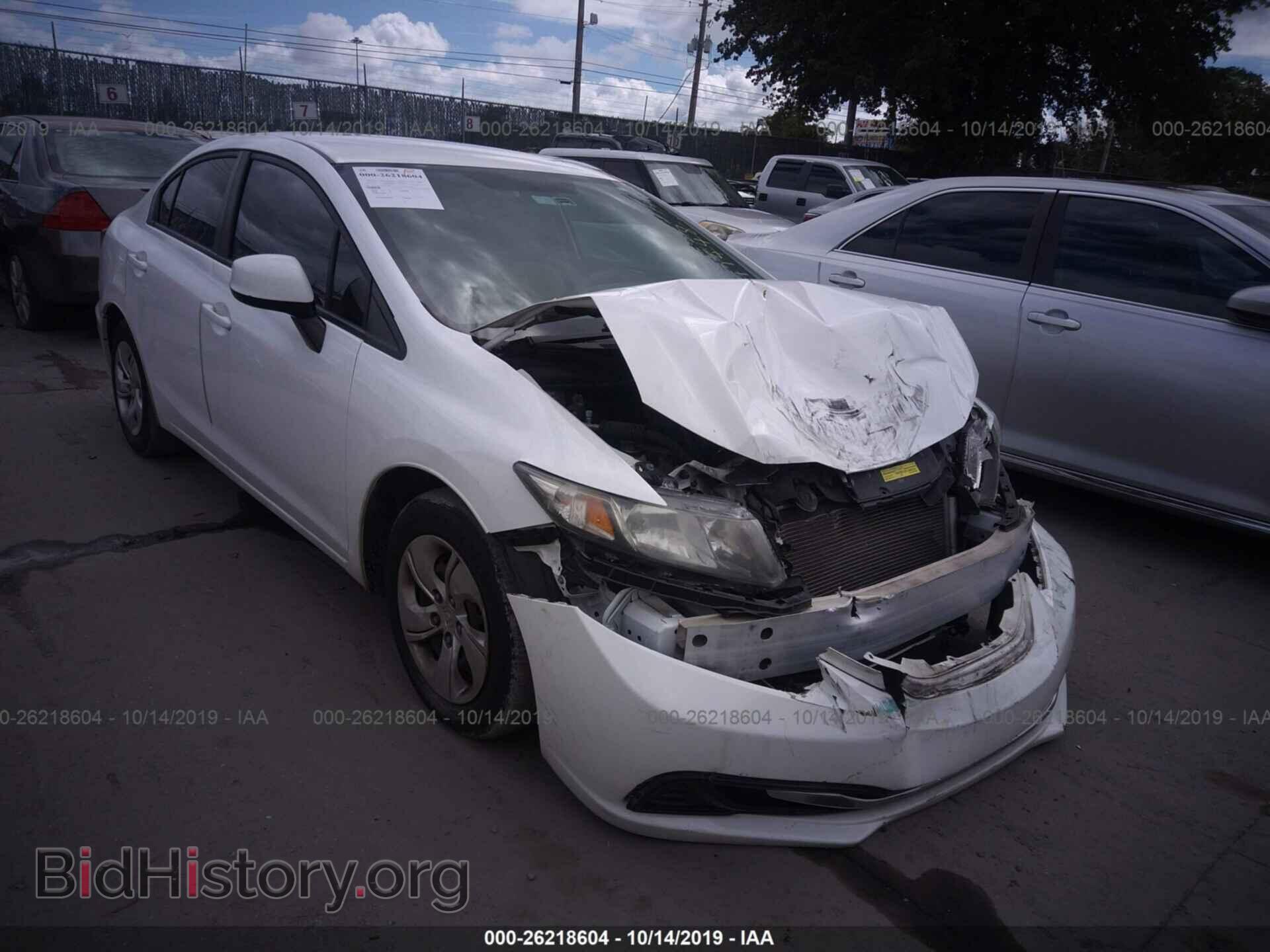 Photo 19XFB2F59DE011448 - HONDA CIVIC 2013