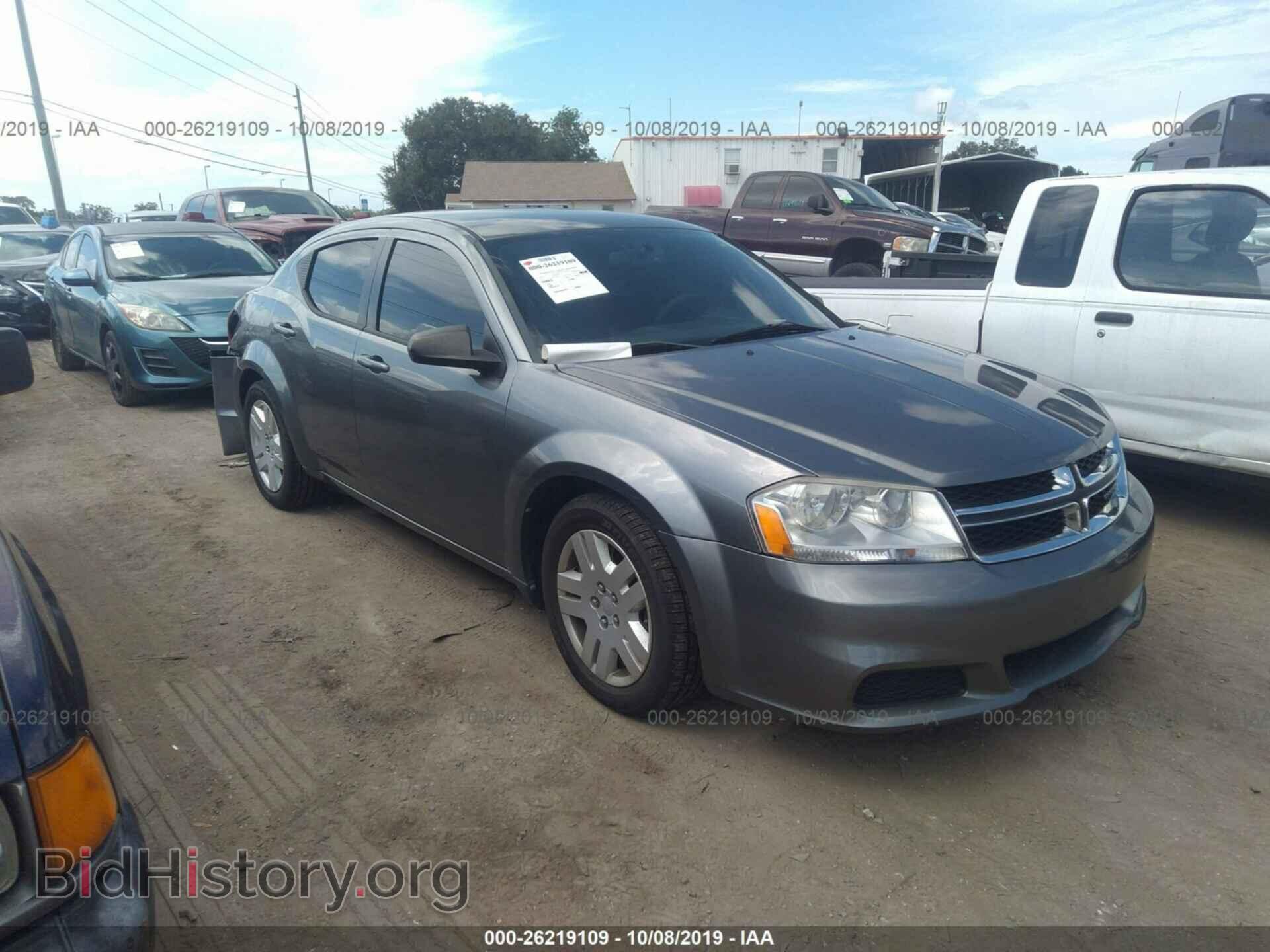 Photo 1C3CDZAG8DN748932 - DODGE AVENGER 2013