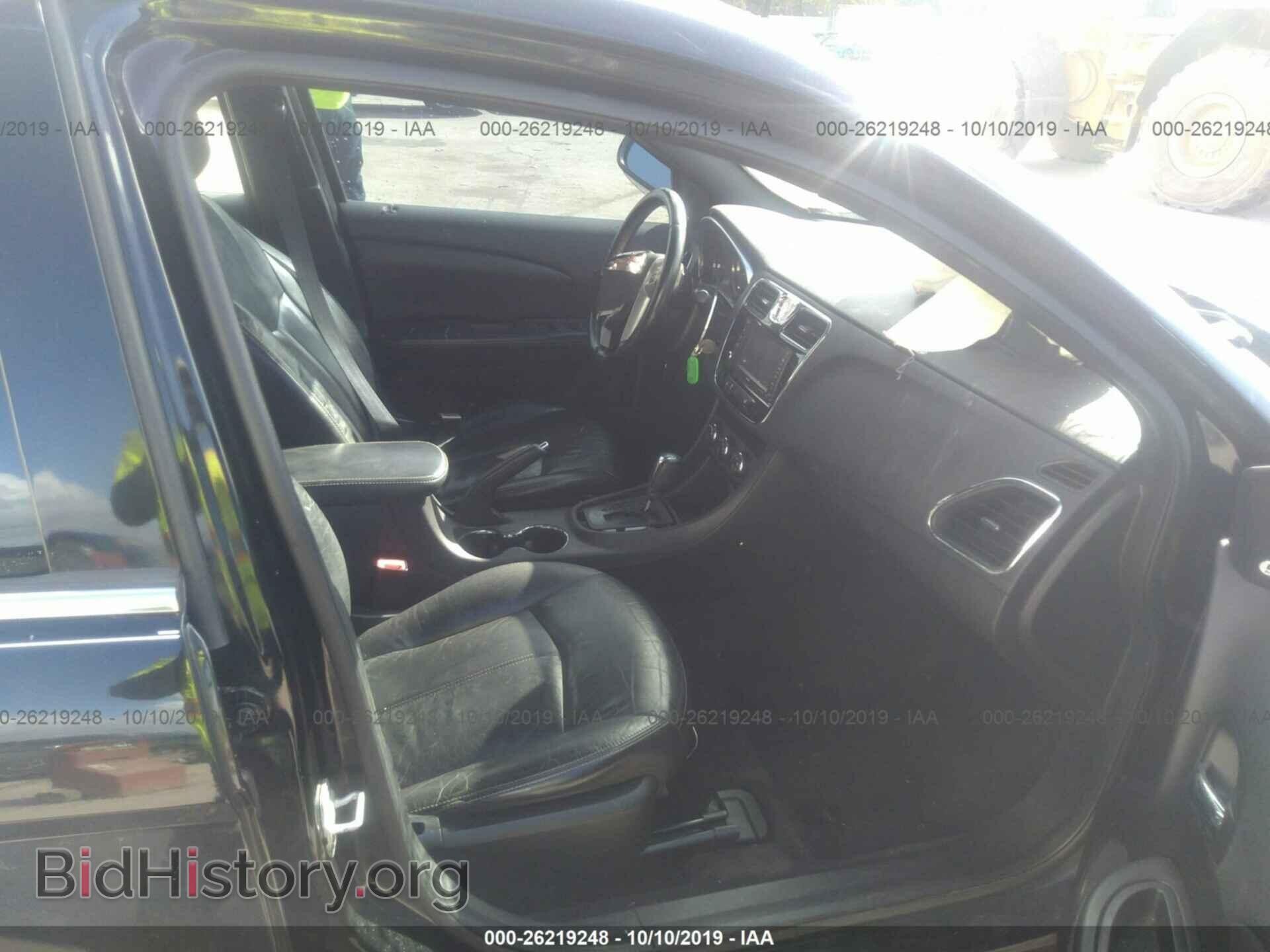 2012 CHRYSLER 200 - VIN: 1C3CCBCG7CN258178 - Фото 5