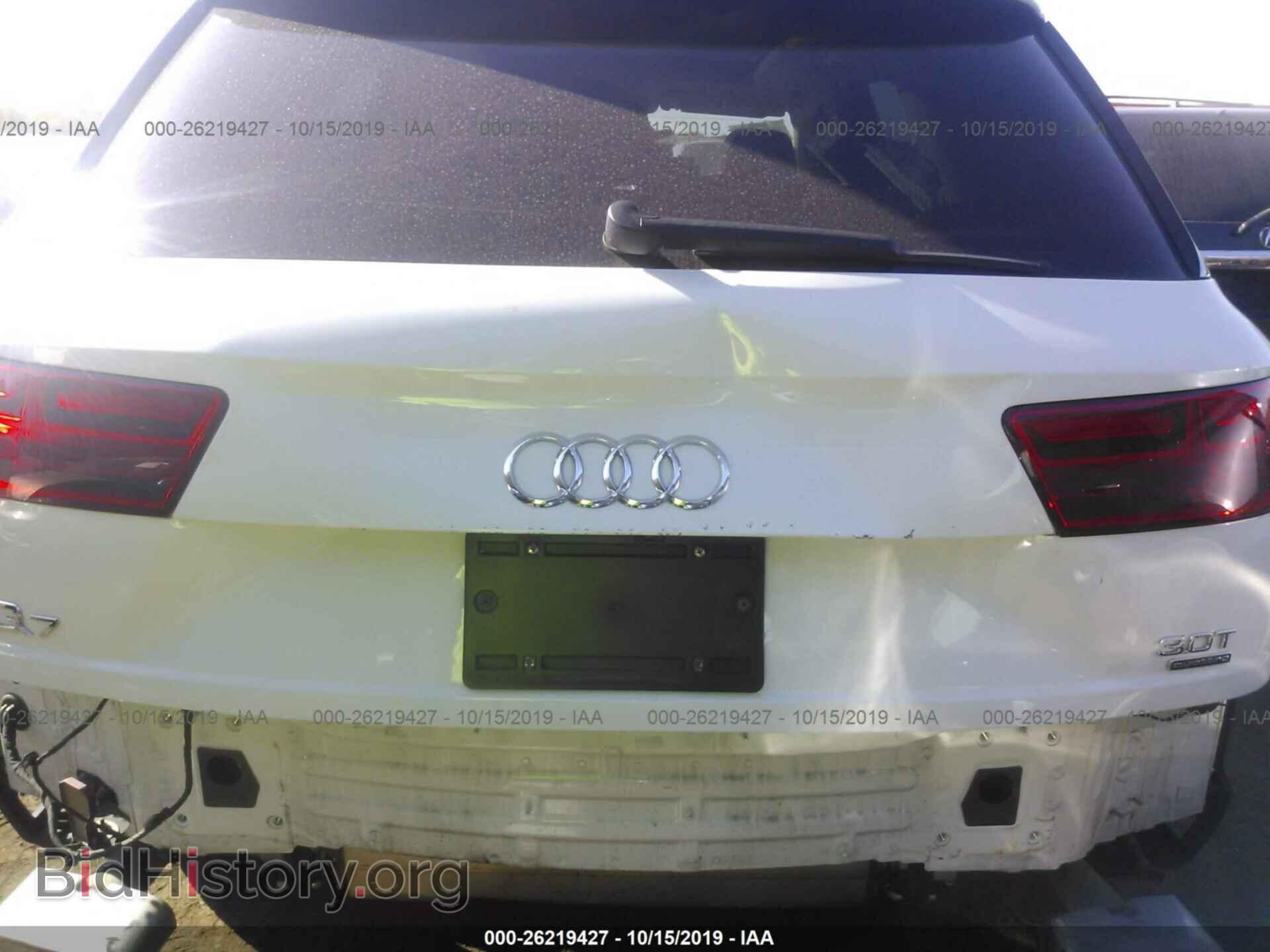 2017 AUDI Q7 - VIN: WA1LAAF74HD043484 - Фото 3