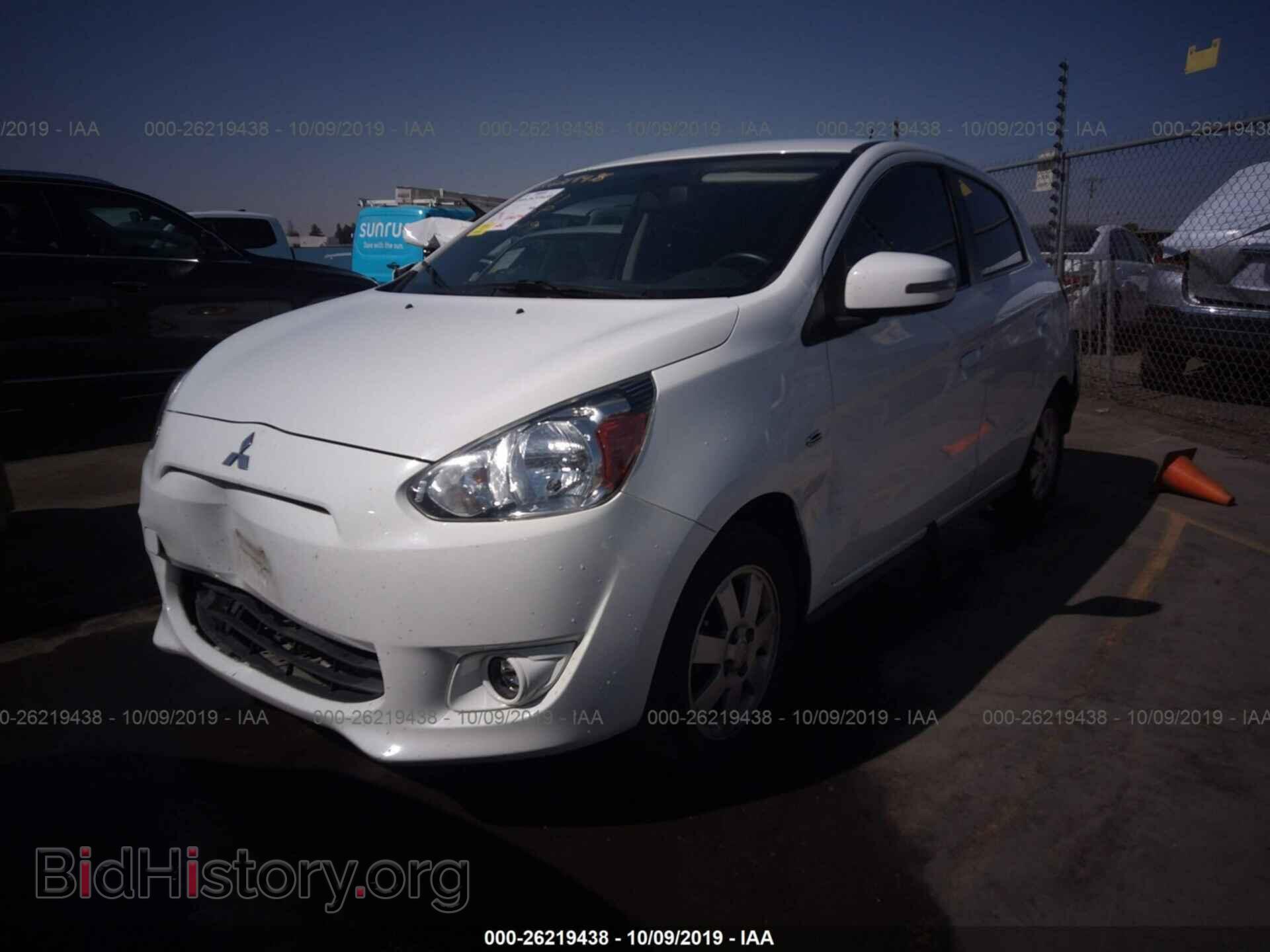 2015 MITSUBISHI MIRAGE - VIN: ML32A4HJ1FH009894 - Фото 2