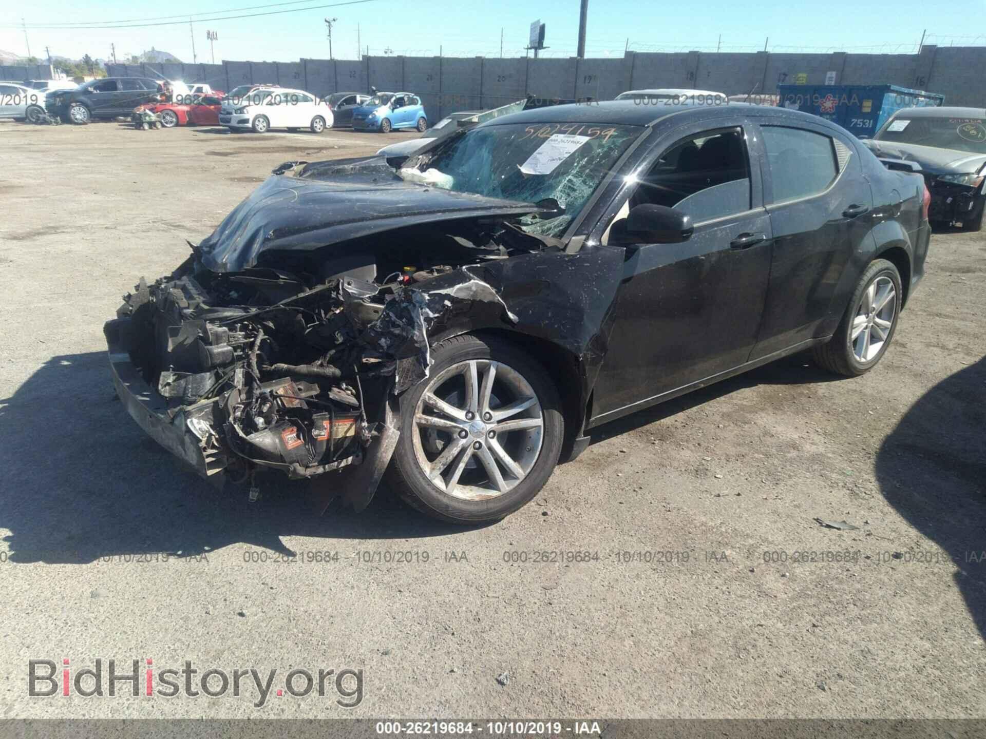 2011 DODGE AVENGER - VIN: 1B3BD1FG7BN593614 - Фото 2