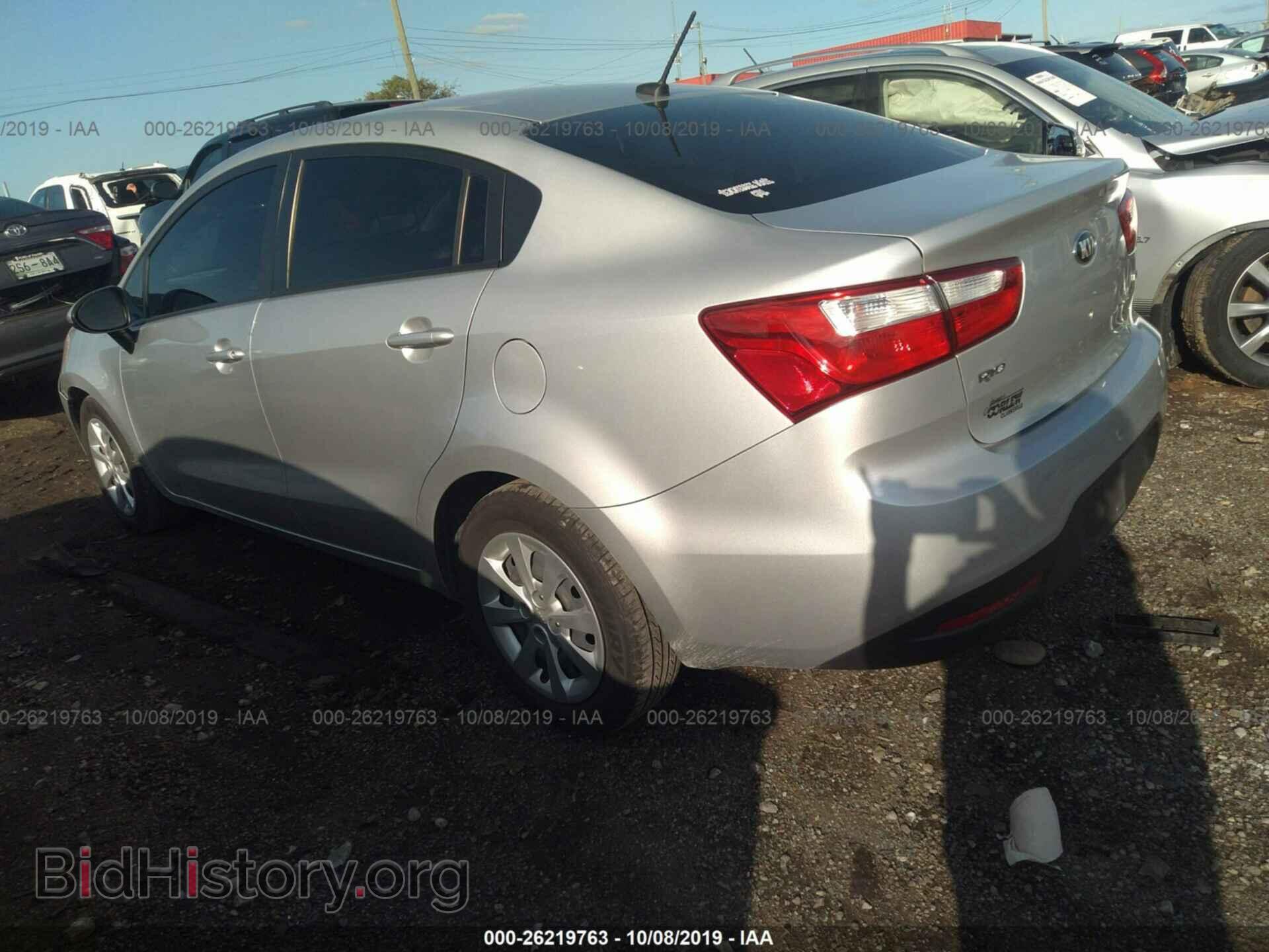 2014 KIA RIO - VIN: KNADM4A38E6406874 - Фото 3