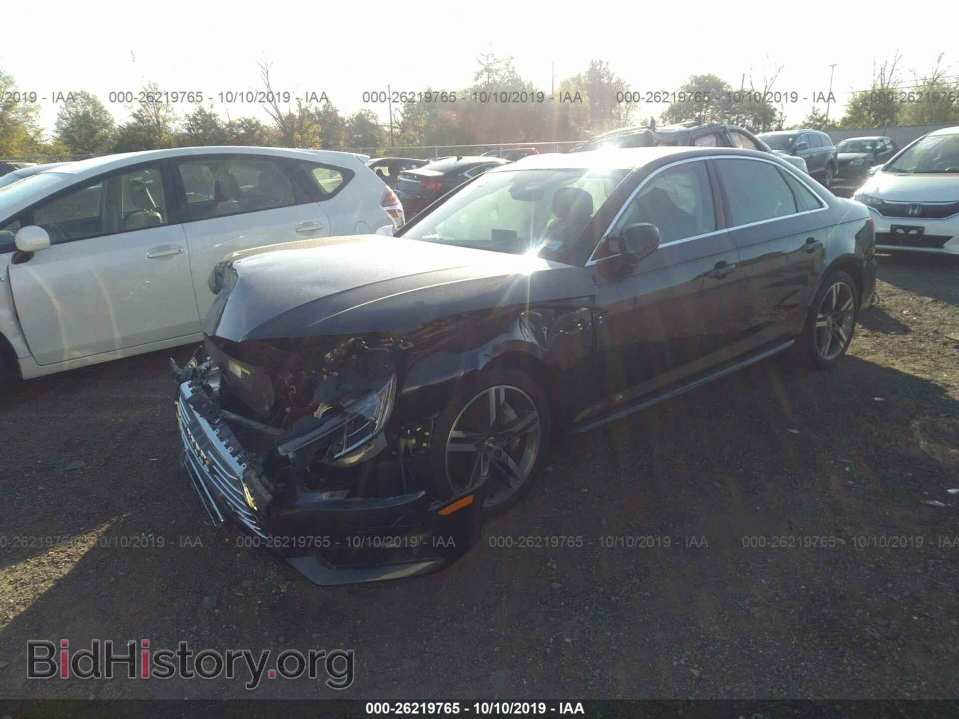 2017 AUDI A4 - VIN: WAUFNAF49HN000215 - Фото 2