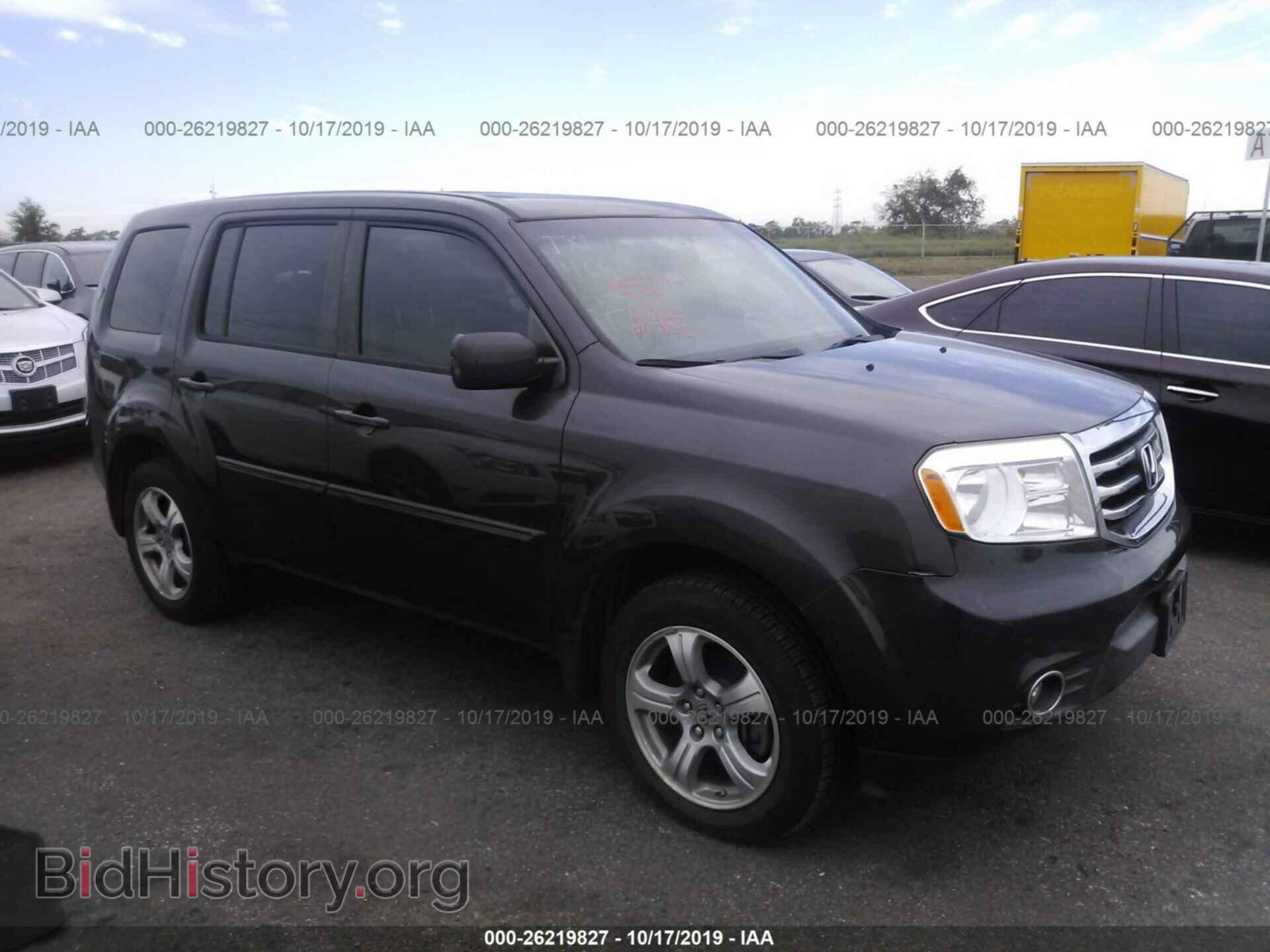 Photo 5FNYF3H54FB021964 - HONDA PILOT 2015