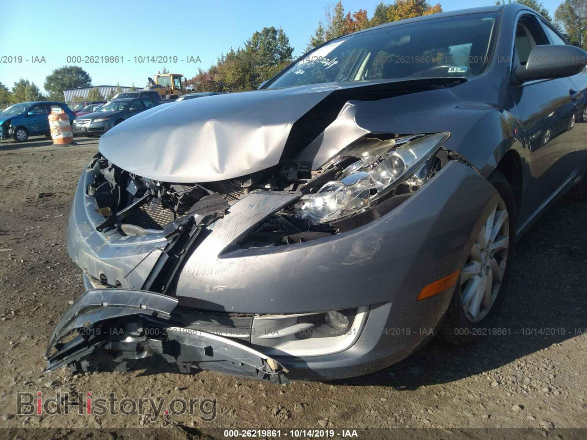 2011 MAZDA 6 - VIN: 1YVHZ8CH0B5M27235 - Фото 6