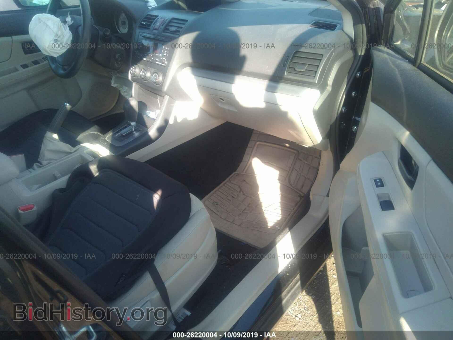 2012 SUBARU IMPREZA - VIN: JF1GJAA61CH015686 - Фото 5