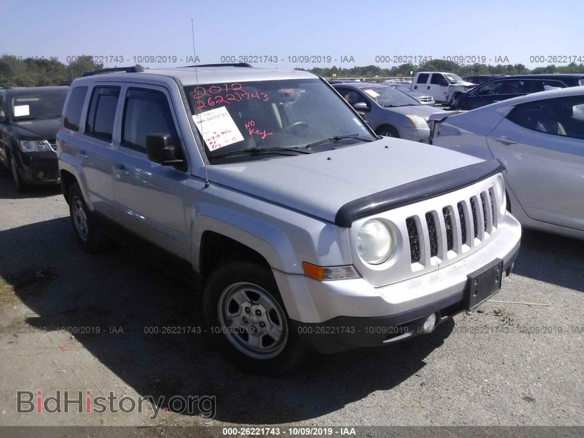 Фотография 1C4NJPBA1CD622251 - JEEP PATRIOT 2012