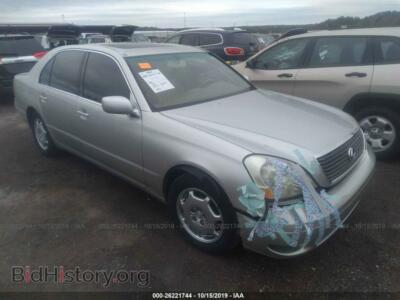 2002 Lexus LS 430, светло-коричневый — VIN JTHBN30F220067703, IAAI