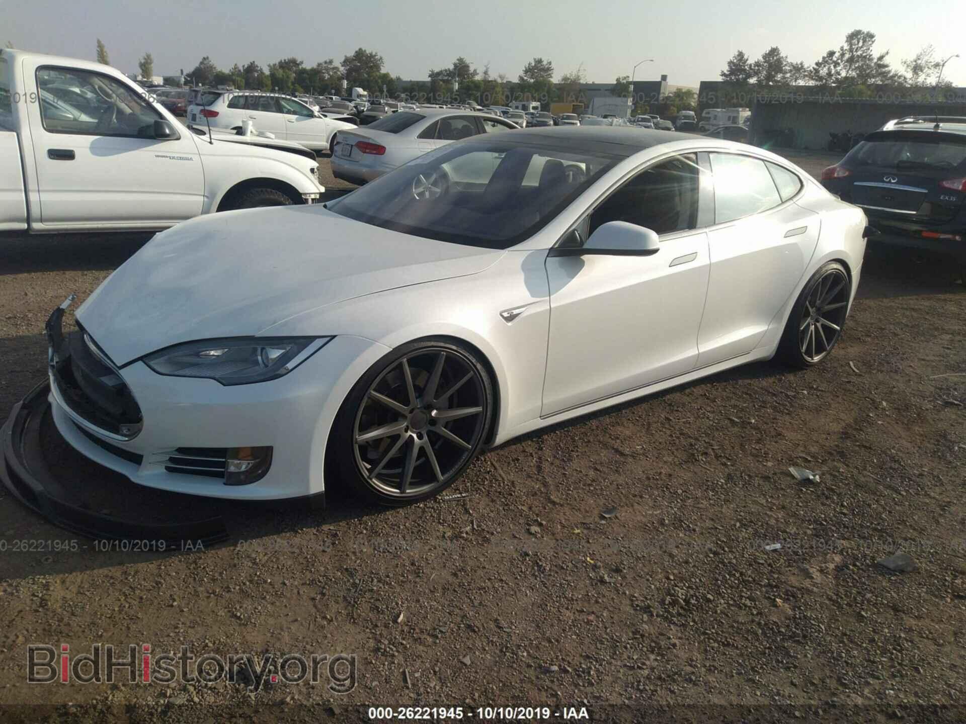 2012 TESLA MODEL S - VIN: 5YJSA1DP3CFS00573 - Photo 2
