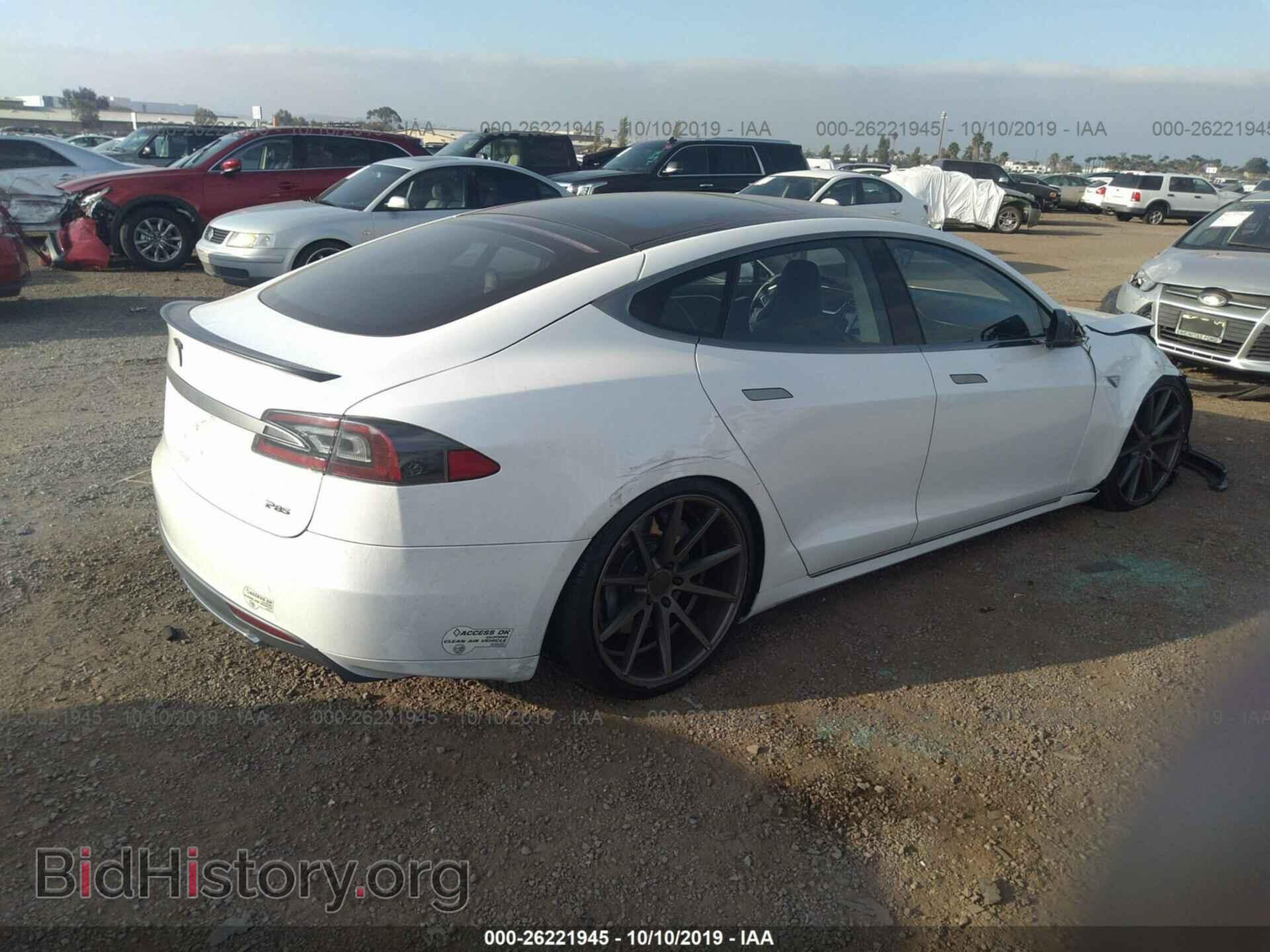2012 TESLA MODEL S - VIN: 5YJSA1DP3CFS00573 - Photo 4