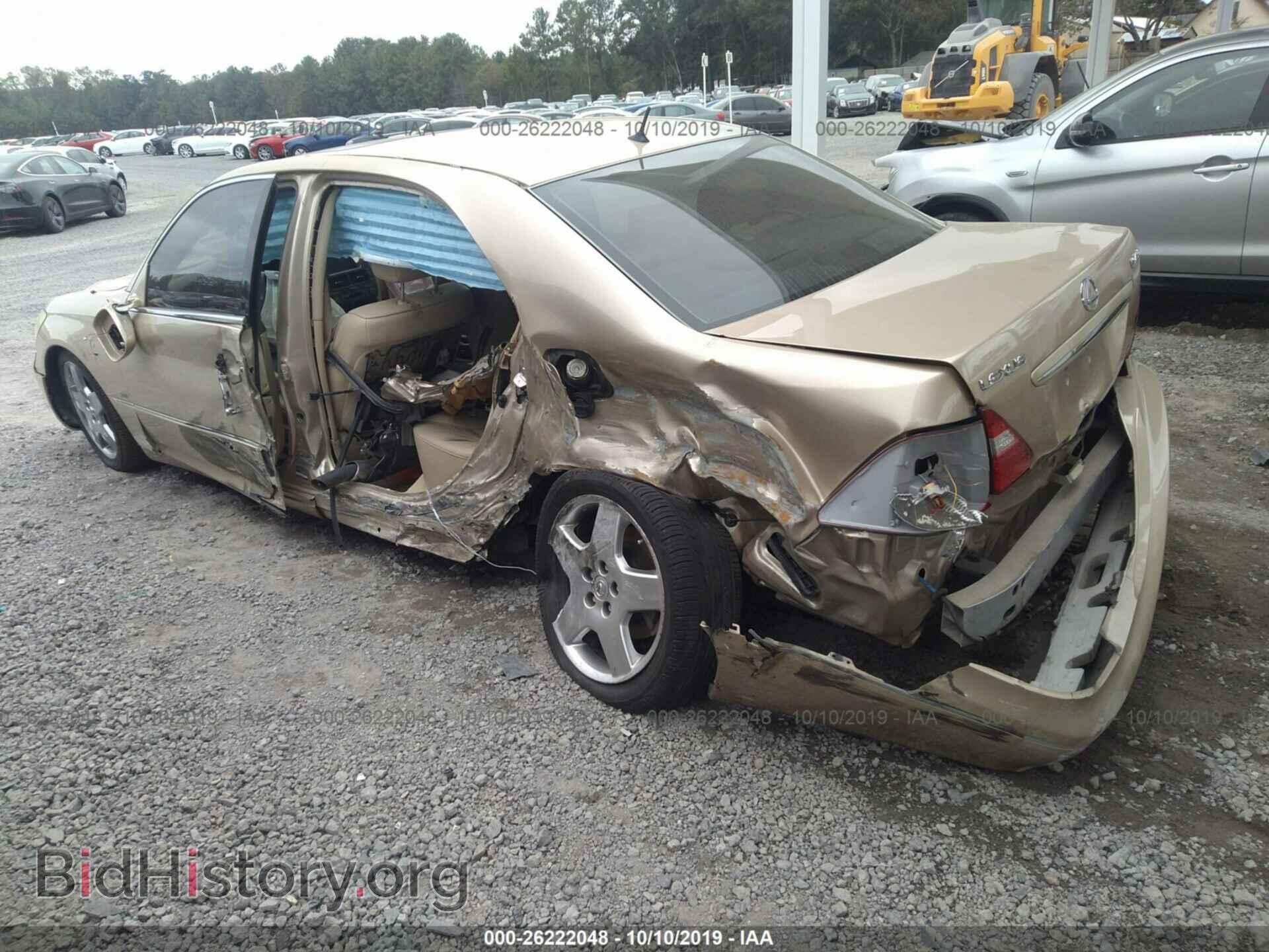 2004 LEXUS LS - VIN: JTHBN36F840164902 - Photo 3