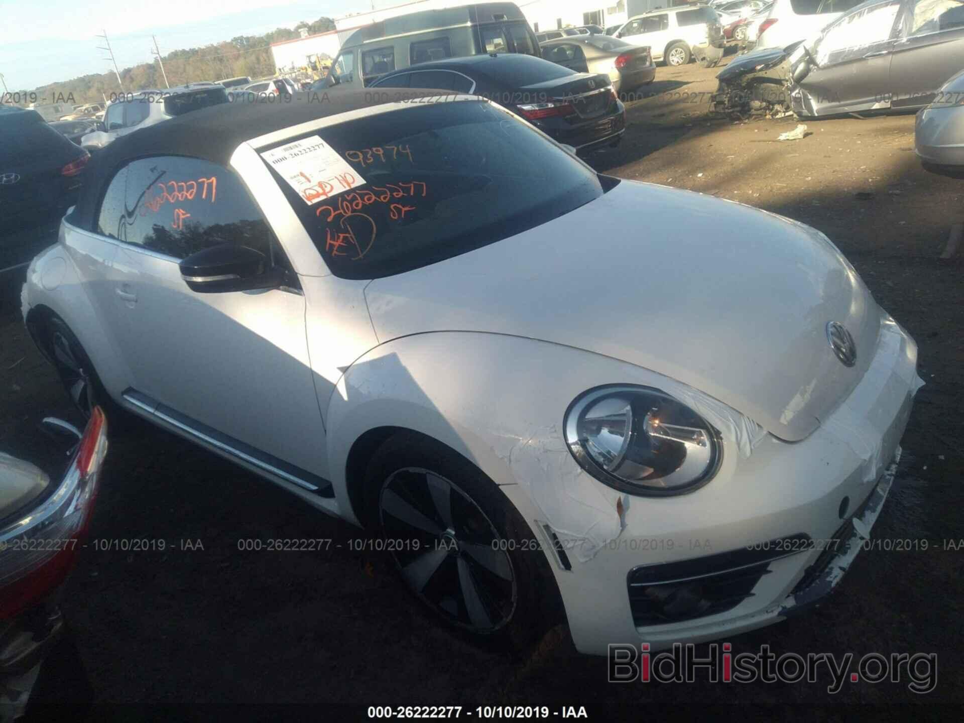 Photo 3VW7T7AT9DM830161 - VOLKSWAGEN BEETLE 2013