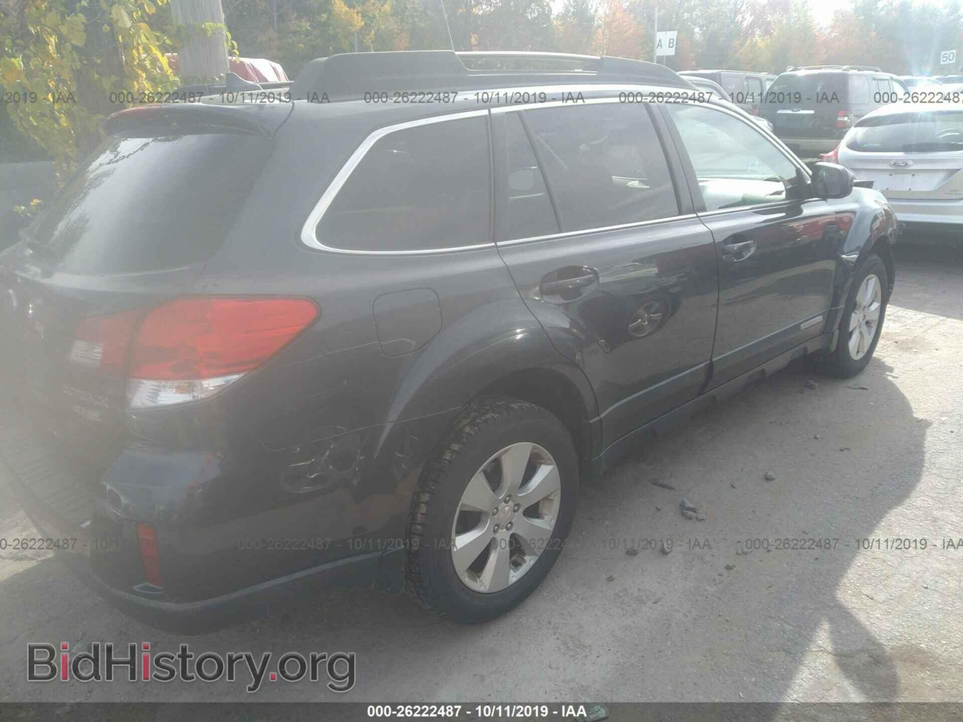 2012 SUBARU OUTBACK - VIN: 4S4BRBKC4C3265990 - Фото 4