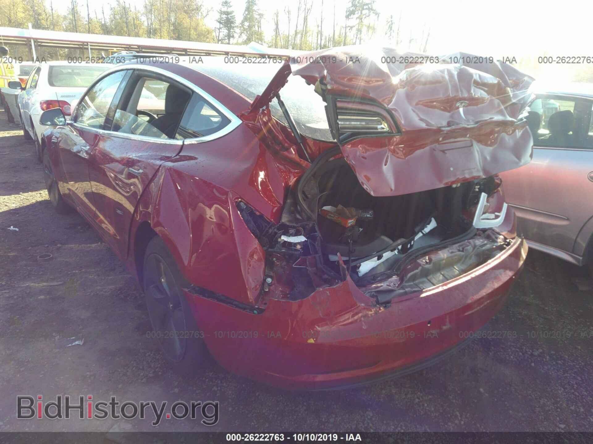 2018 TESLA MODEL 3 - VIN: 5YJ3E1EA4JF040350 - Фото 3