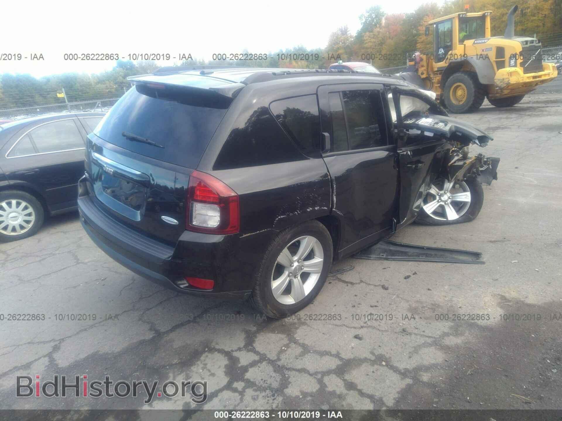 2014 JEEP COMPASS - VIN: 1C4NJDEB8ED820475 - Фото 4
