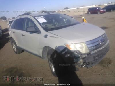 2007 Ford EDGE SE, cream — VIN 2FMDK36C17BB38522, IAAI