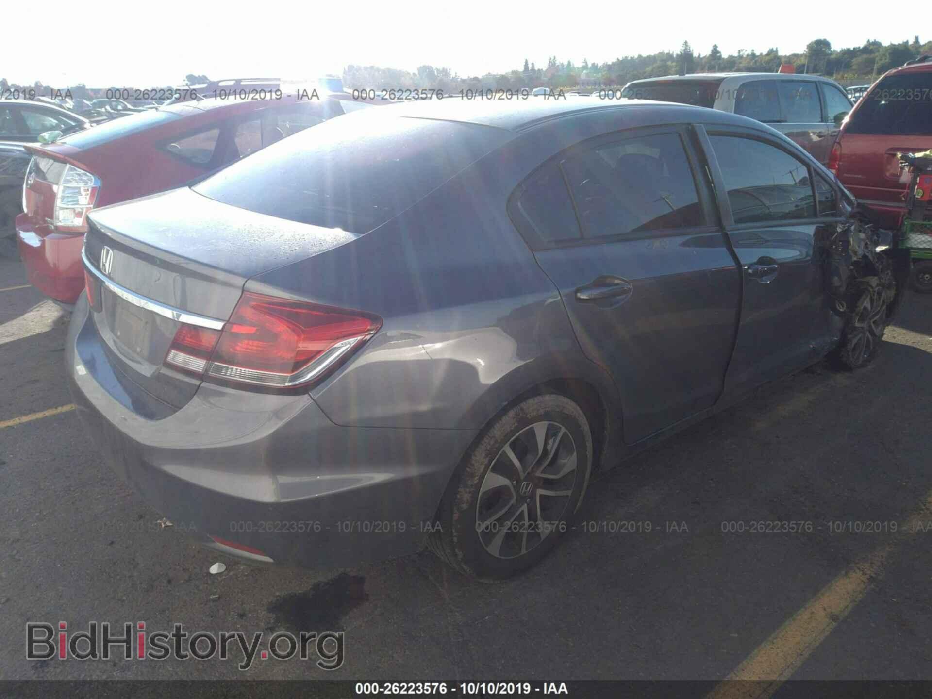 2014 HONDA CIVIC - VIN: 19XFB2F81EE272231 - Фото 4