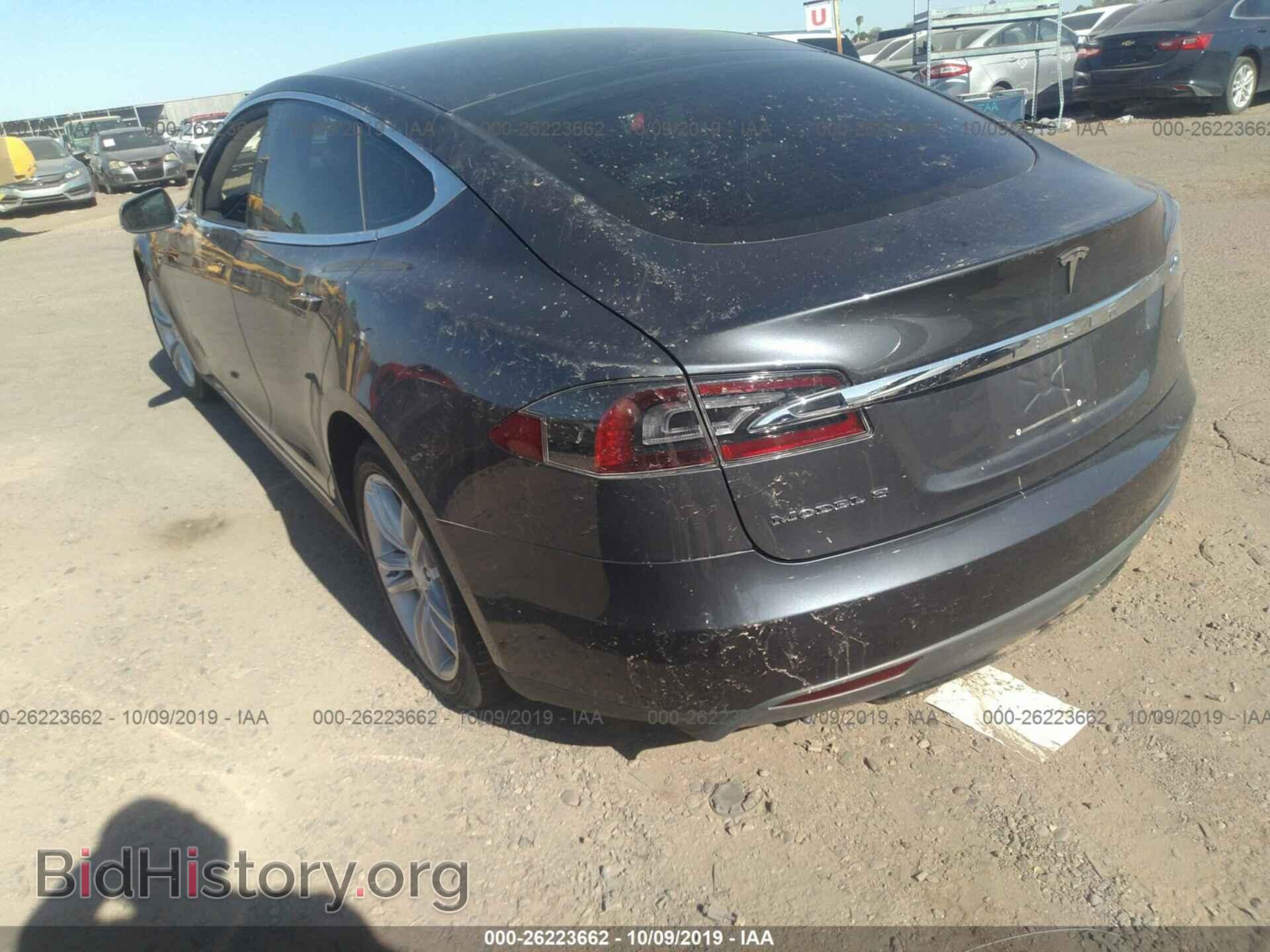 2014 TESLA MODEL S - VIN: 5YJSA1H17EFP55955 - Фото 3