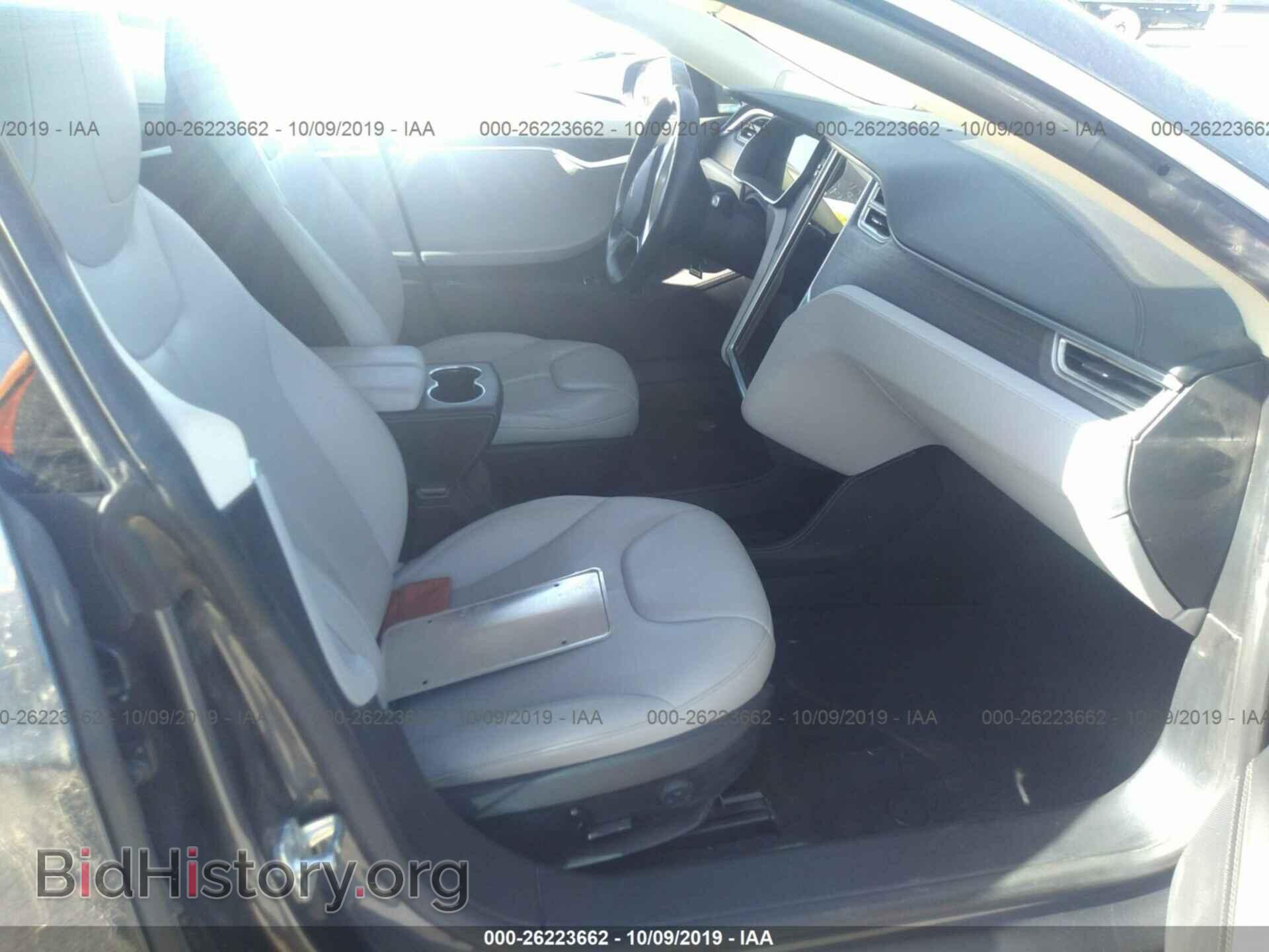 2014 TESLA MODEL S - VIN: 5YJSA1H17EFP55955 - Фото 5