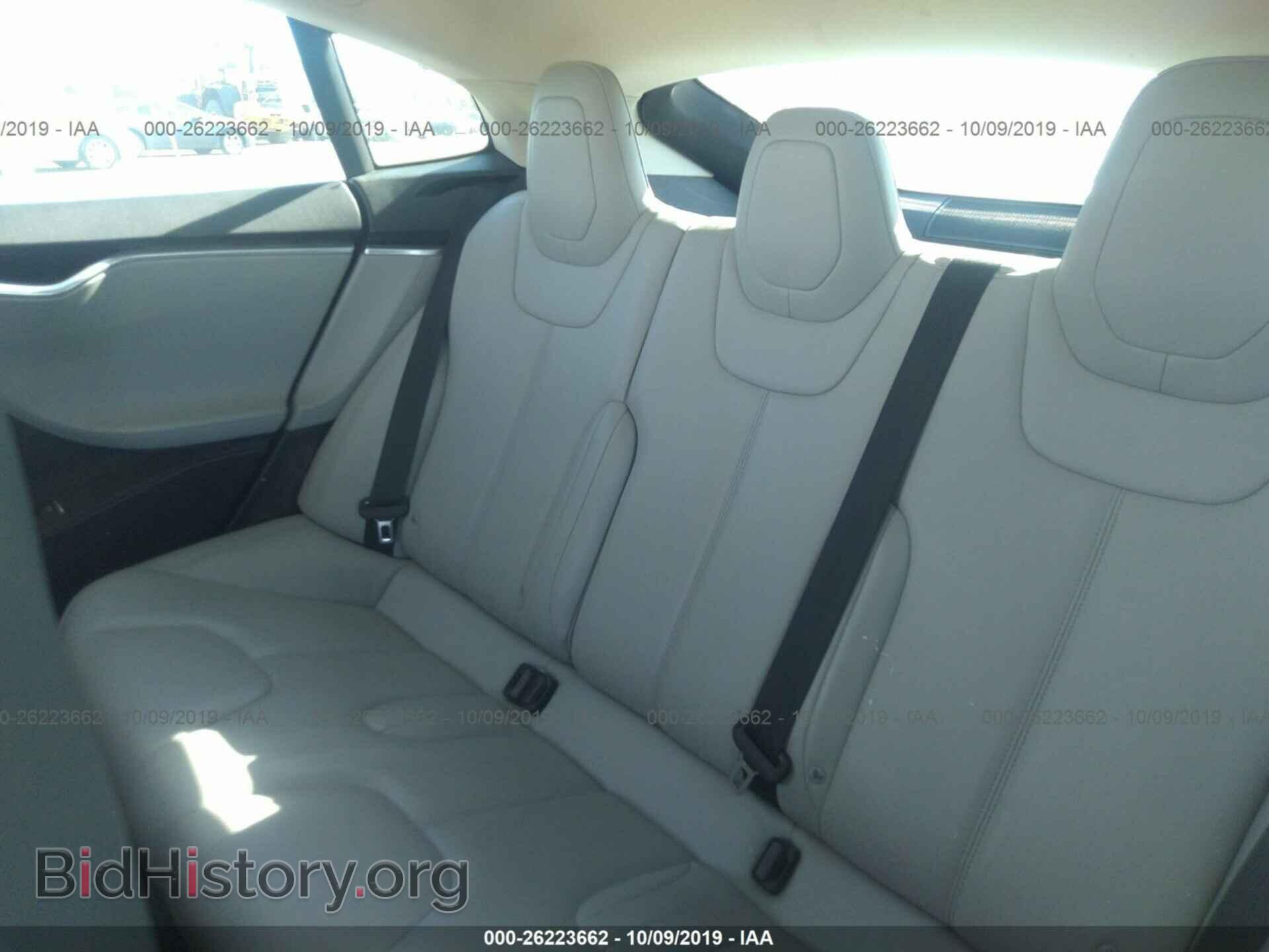 2014 TESLA MODEL S - VIN: 5YJSA1H17EFP55955 - Фото 8