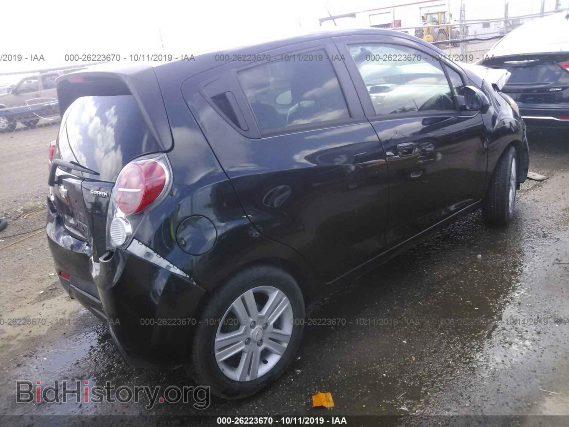 2013 CHEVROLET SPARK - VIN: KL8CB6S96DC624209 - Фото 4