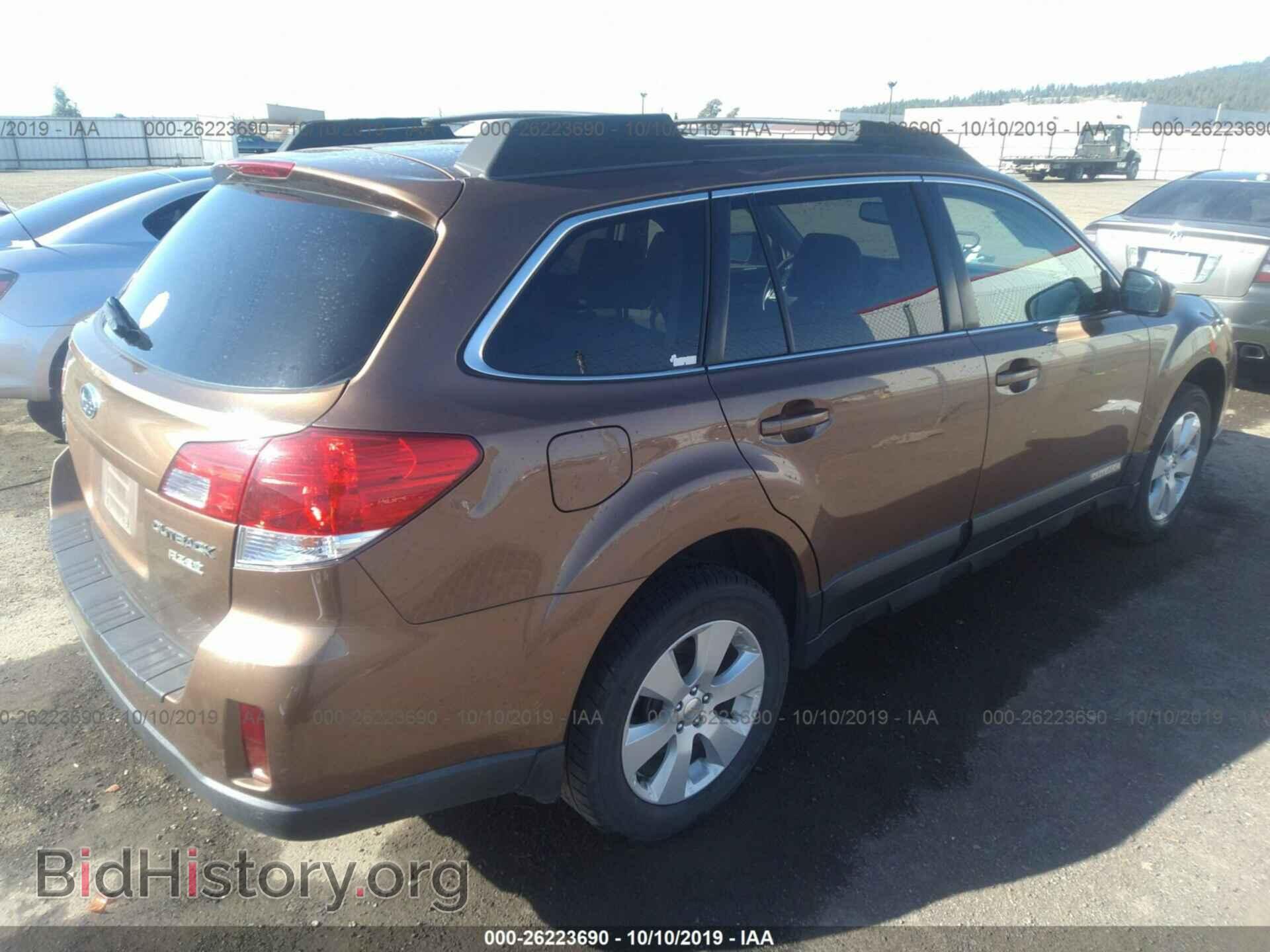 2012 SUBARU OUTBACK - VIN: 4S4BRBCC4C3208400 - Фото 4