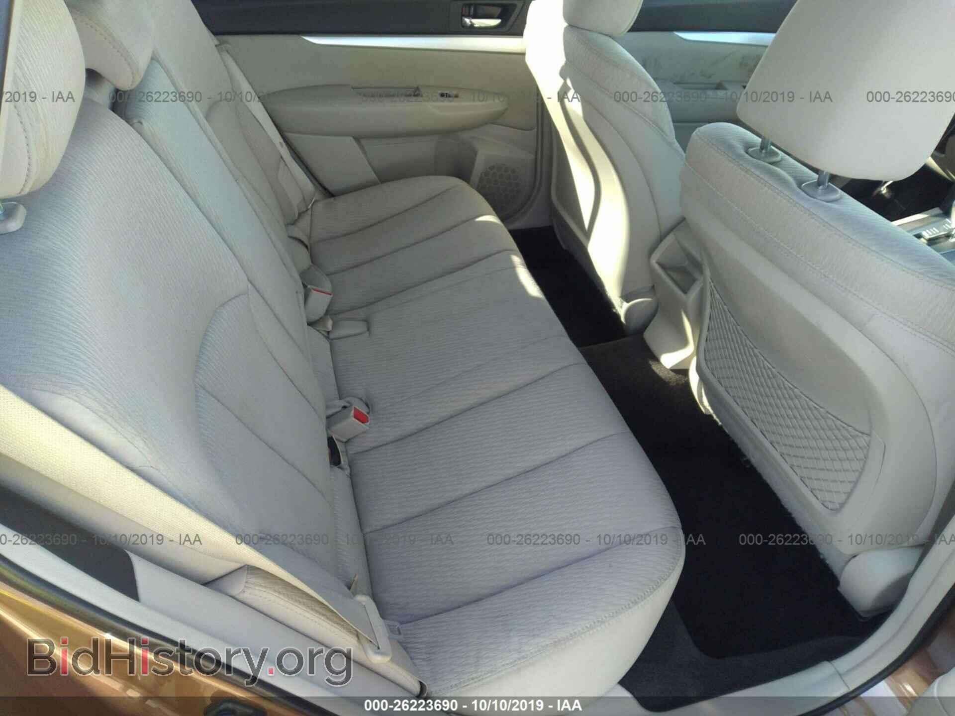 2012 SUBARU OUTBACK - VIN: 4S4BRBCC4C3208400 - Фото 8