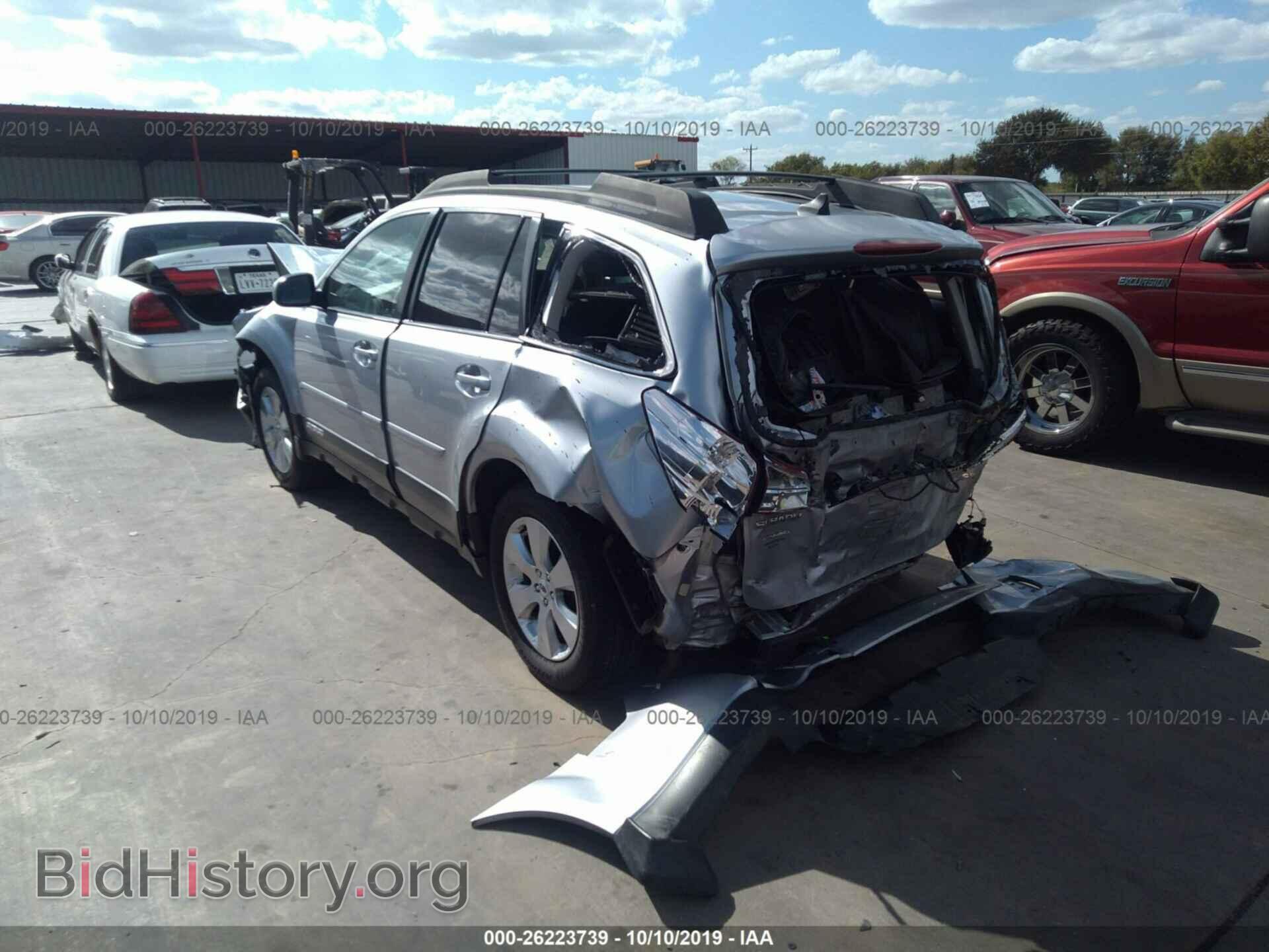 2012 SUBARU OUTBACK - VIN: 4S4BRBLC5C3242944 - Фото 3