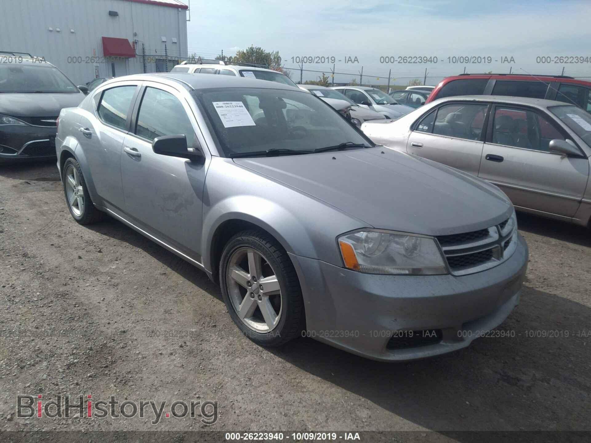 Photo 1C3CDZAB6DN537619 - DODGE AVENGER 2013