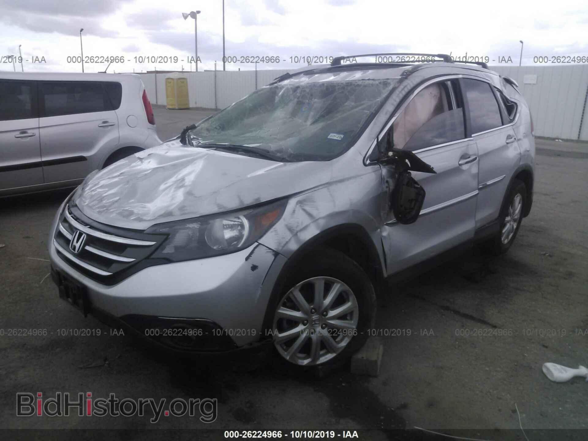 2012 HONDA CR-V - VIN: 2HKRM3H74CH511927 - Фото 2