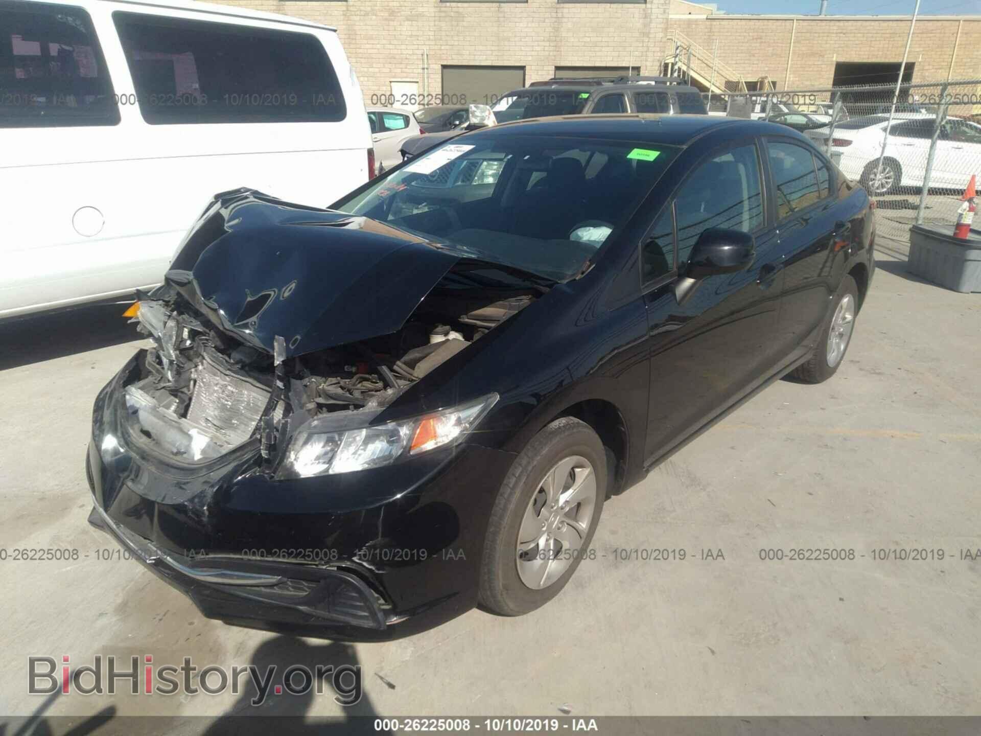 2013 HONDA CIVIC - VIN: 19XFB2F53DE205666 - Фото 2