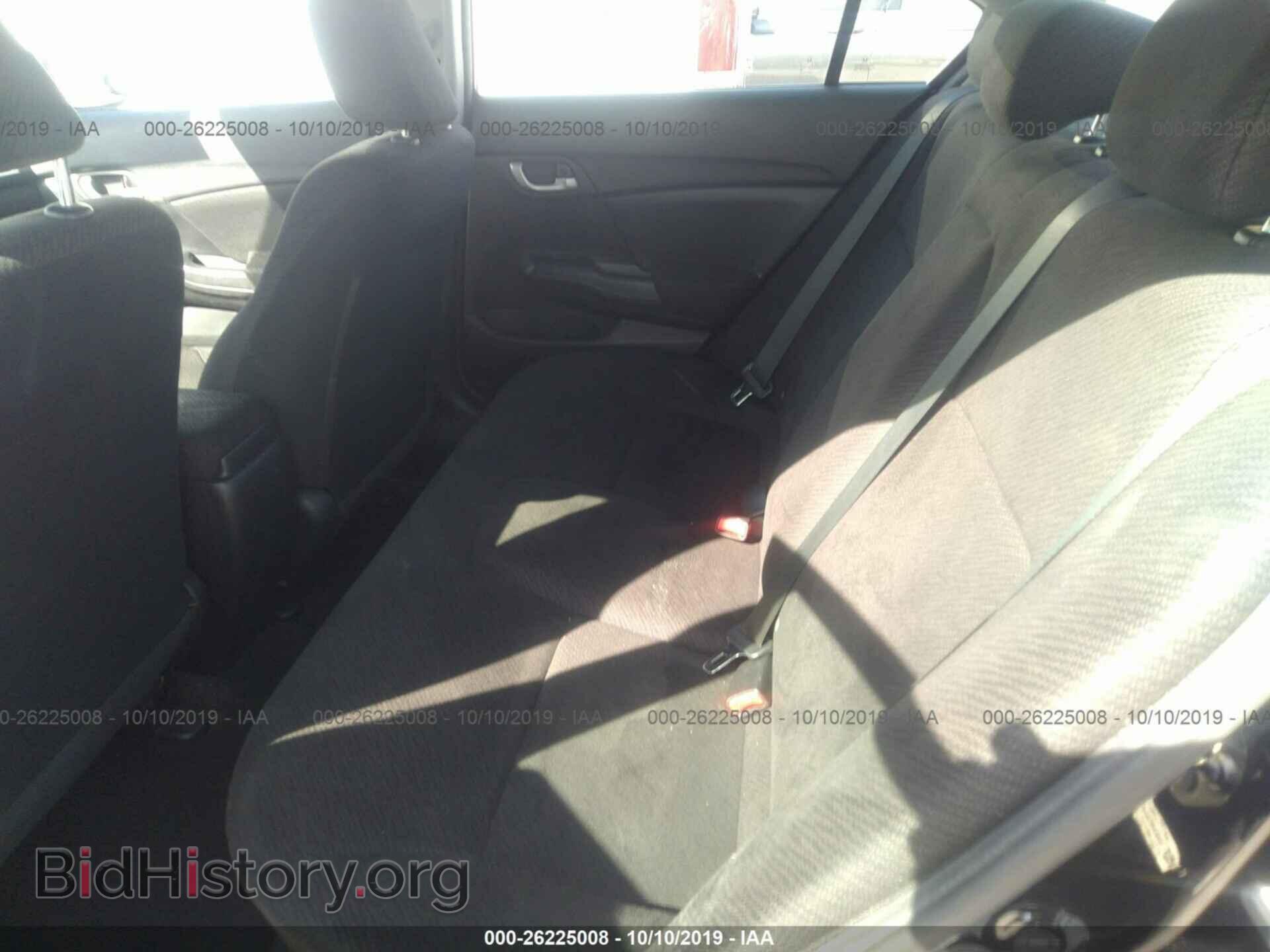 2013 HONDA CIVIC - VIN: 19XFB2F53DE205666 - Фото 8