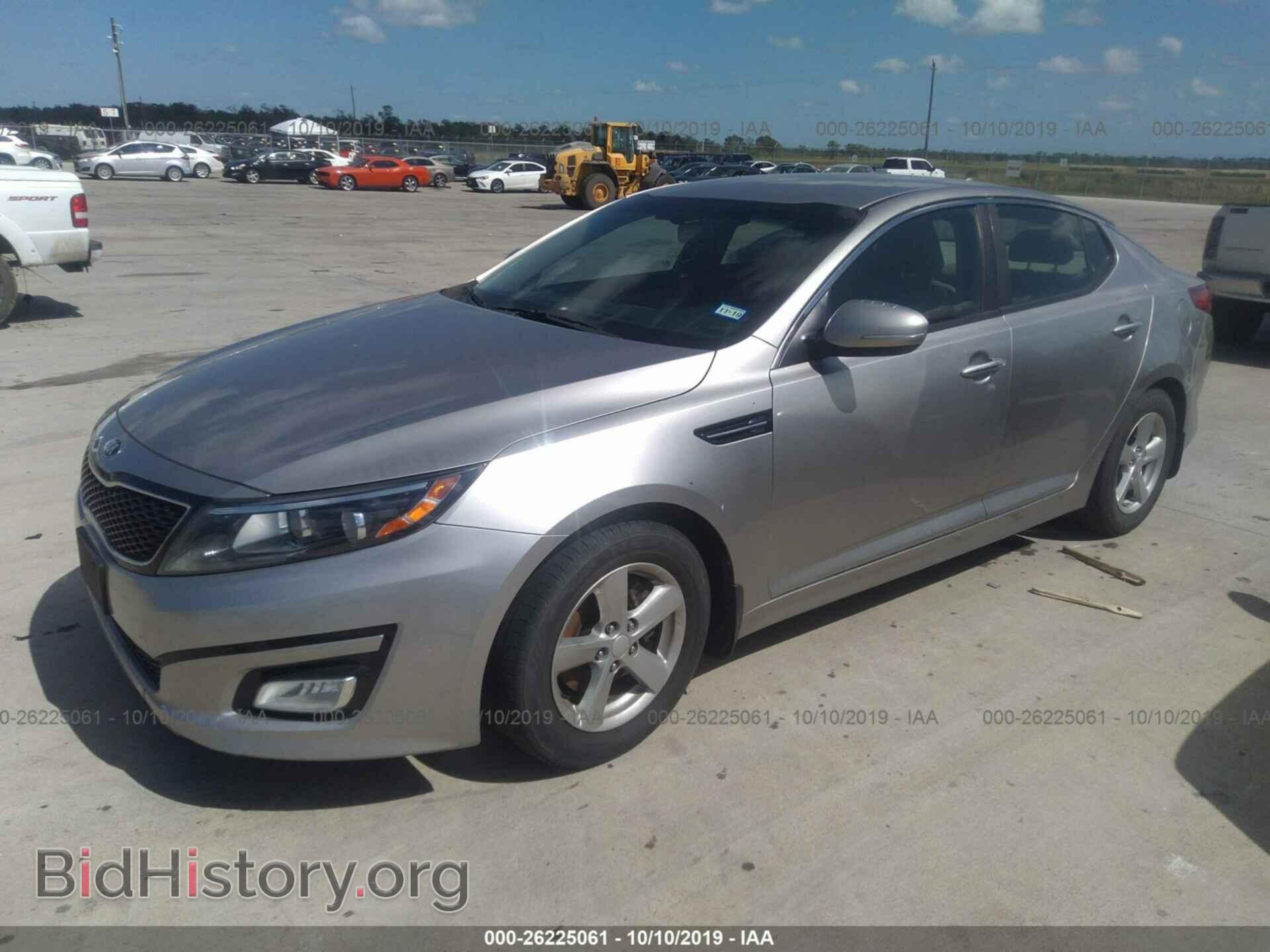2014 KIA OPTIMA - VIN: KNAGM4A77E5449835 - Фото 2
